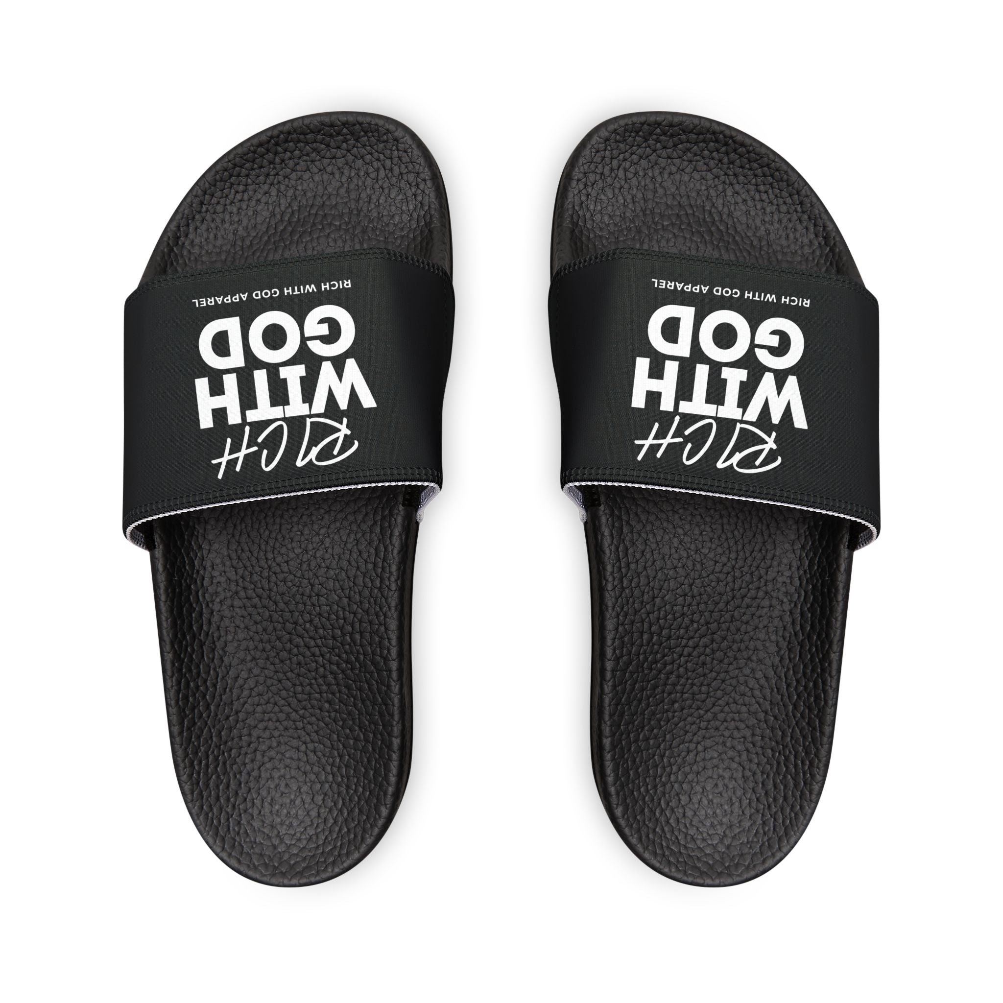 Rich With God Men's Removable-Strap Sandals