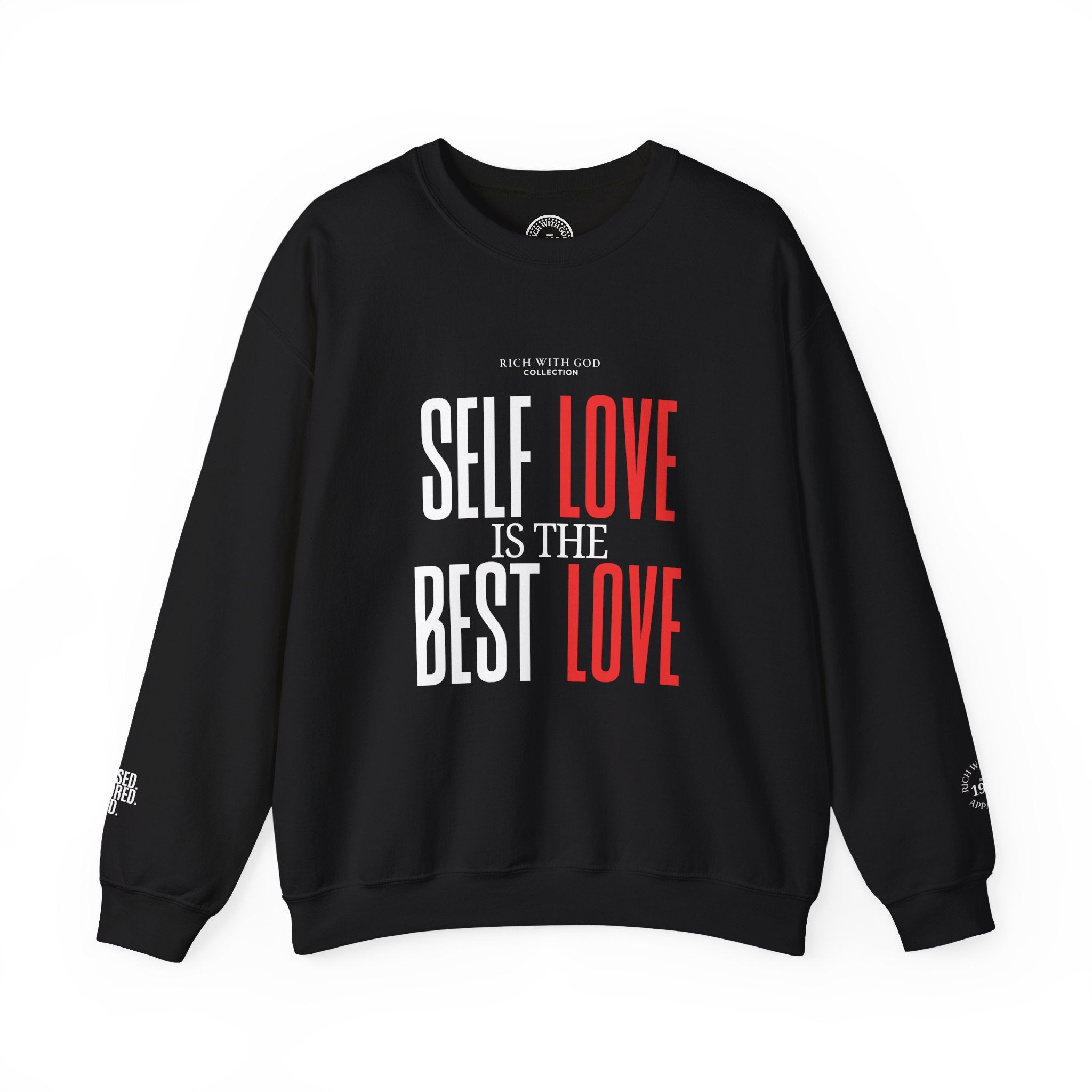 Self Love Is the Best Love Crewneck Sweatshirt