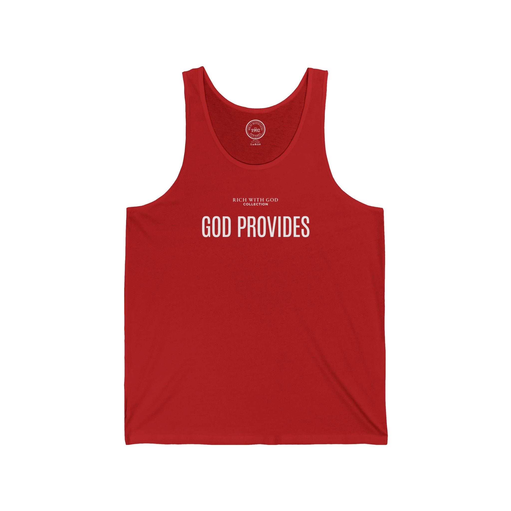 God Provides Unisex Jersey Tank