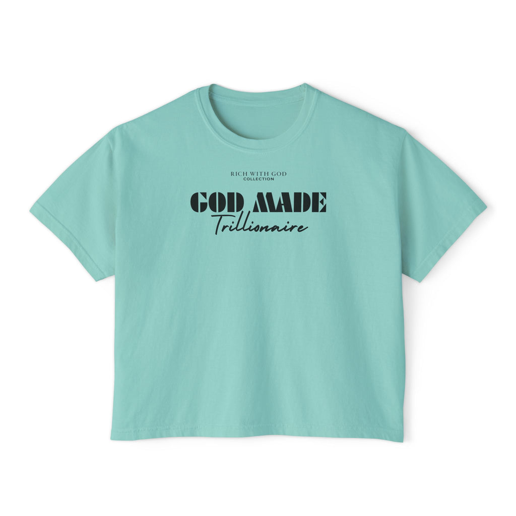 God Made Trillionaire Women's Boxy Tee