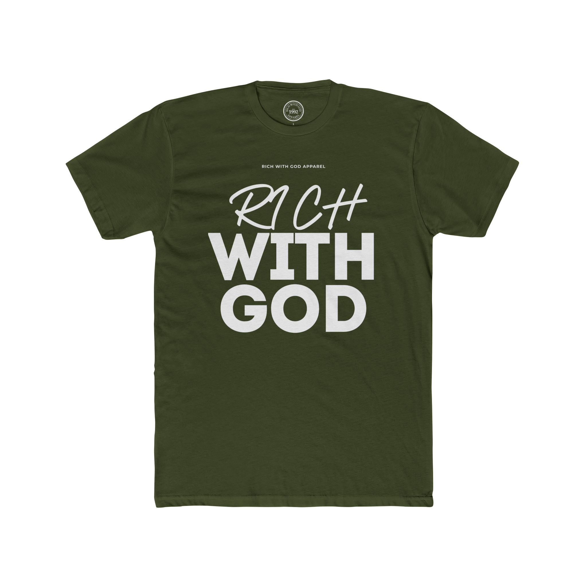 Rich With God Crew Tee