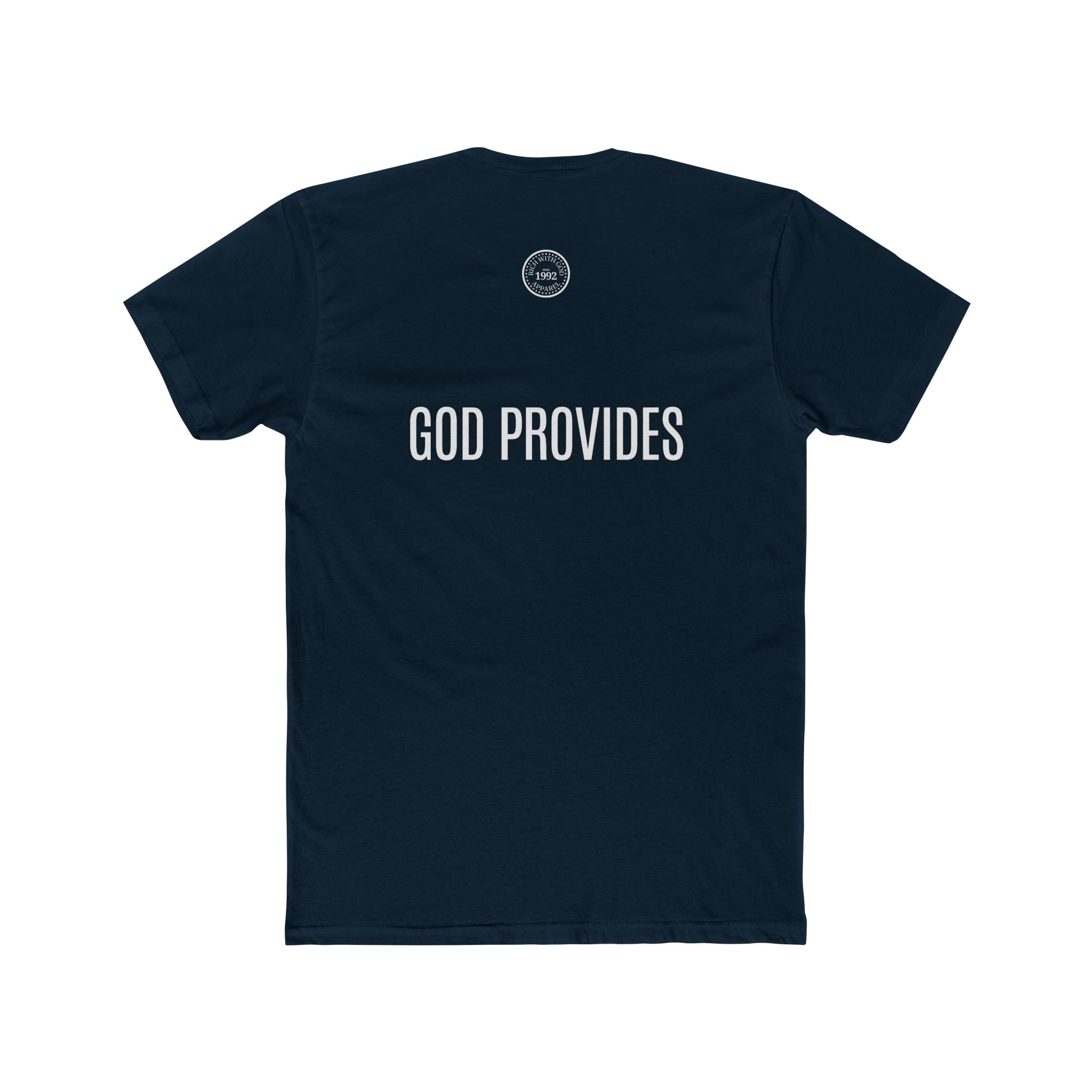 Rich With God Original Crew Tee — God Provides Edition