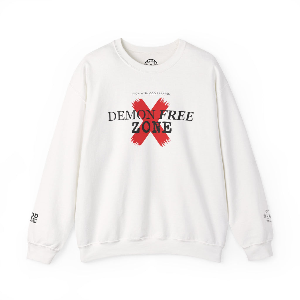 Demon Free Zone Crewneck Sweatshirt