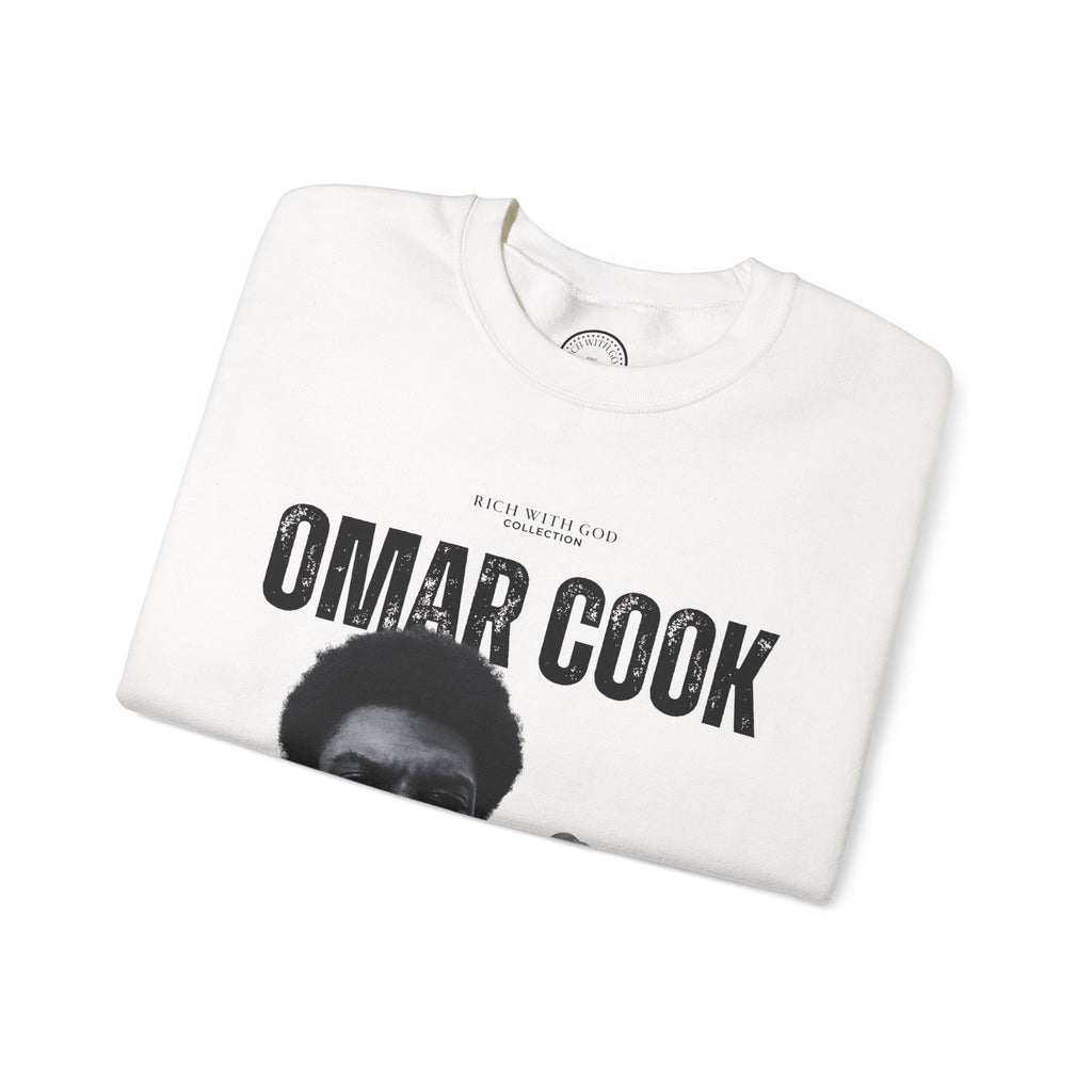 Omar Cook “Retro” Tribute Crewneck — Legacy • Success • Impact