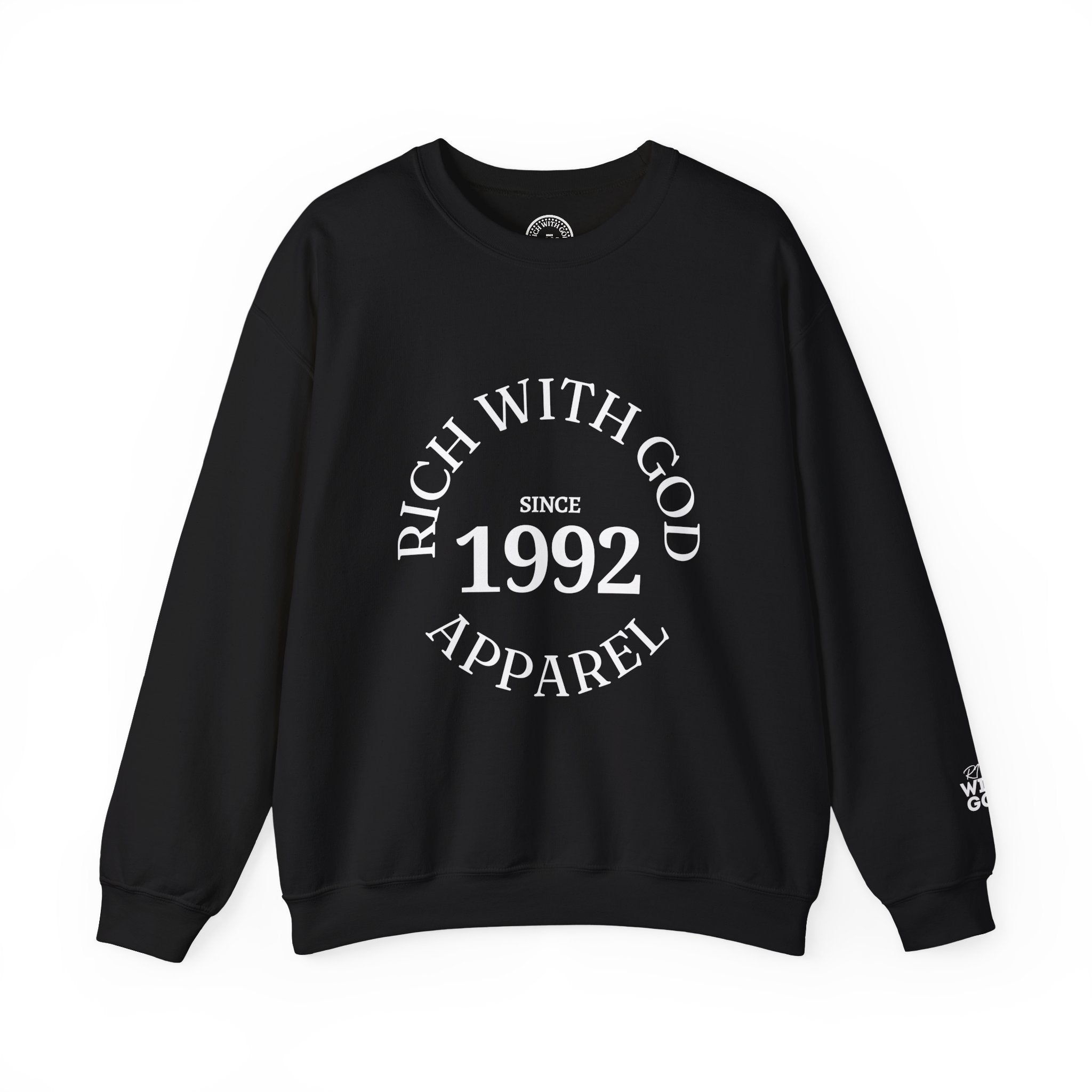 Rich With God Original Crewneck — God Provides Edition