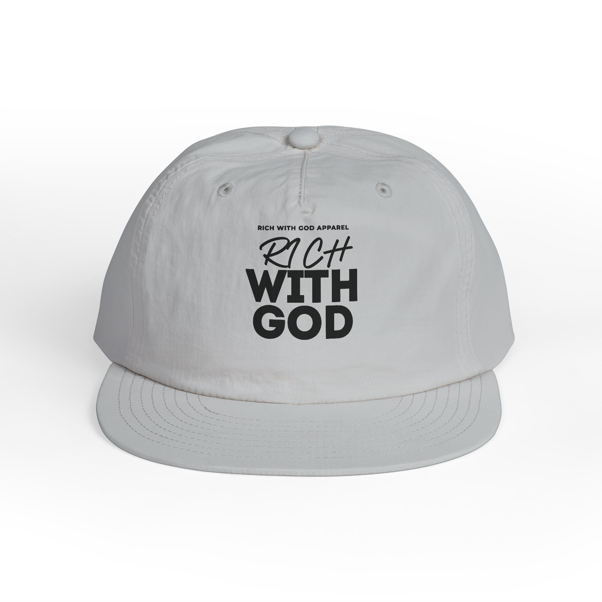 Rich With God Surf Cap Snapback