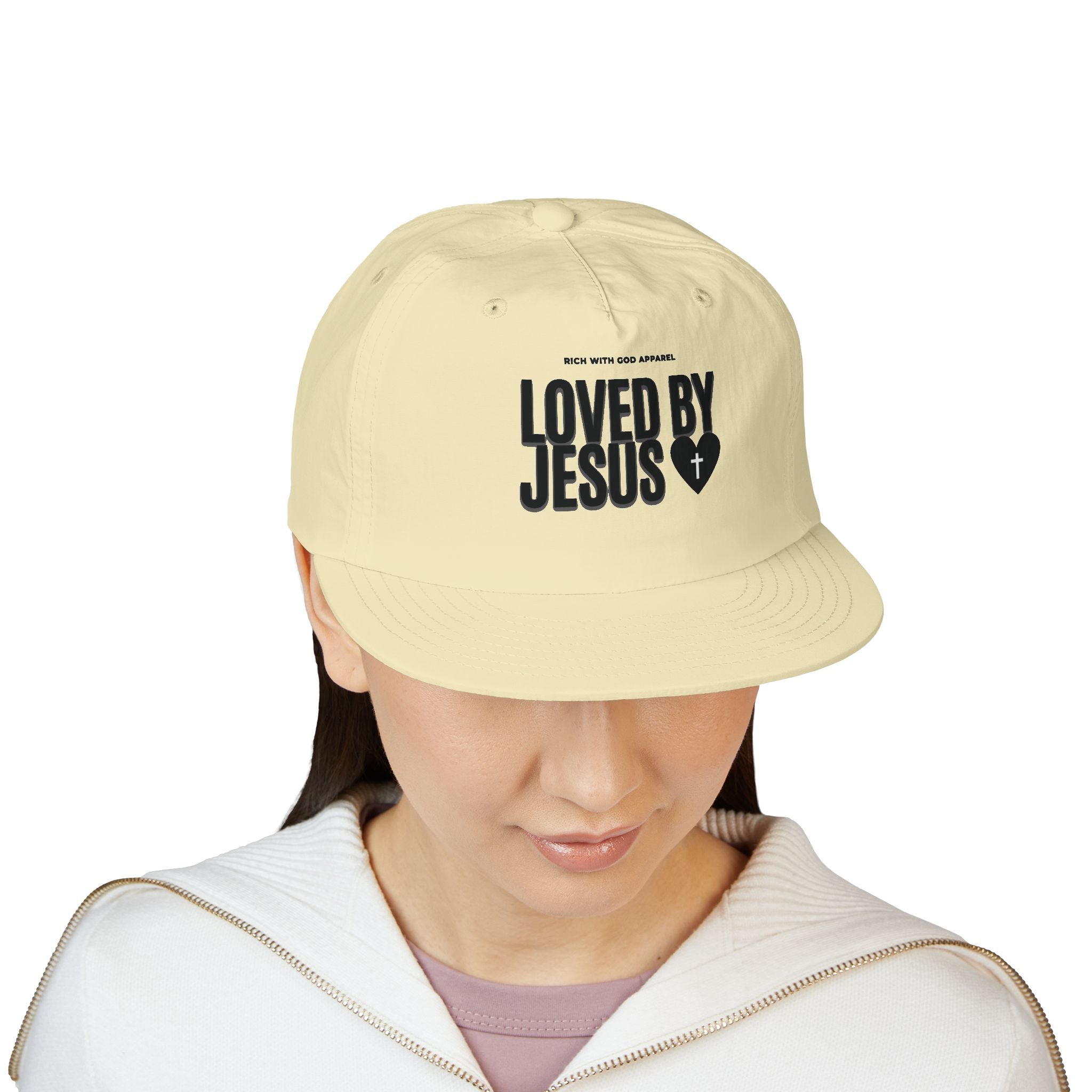 Loved By Jesus Surf Cap Snapback