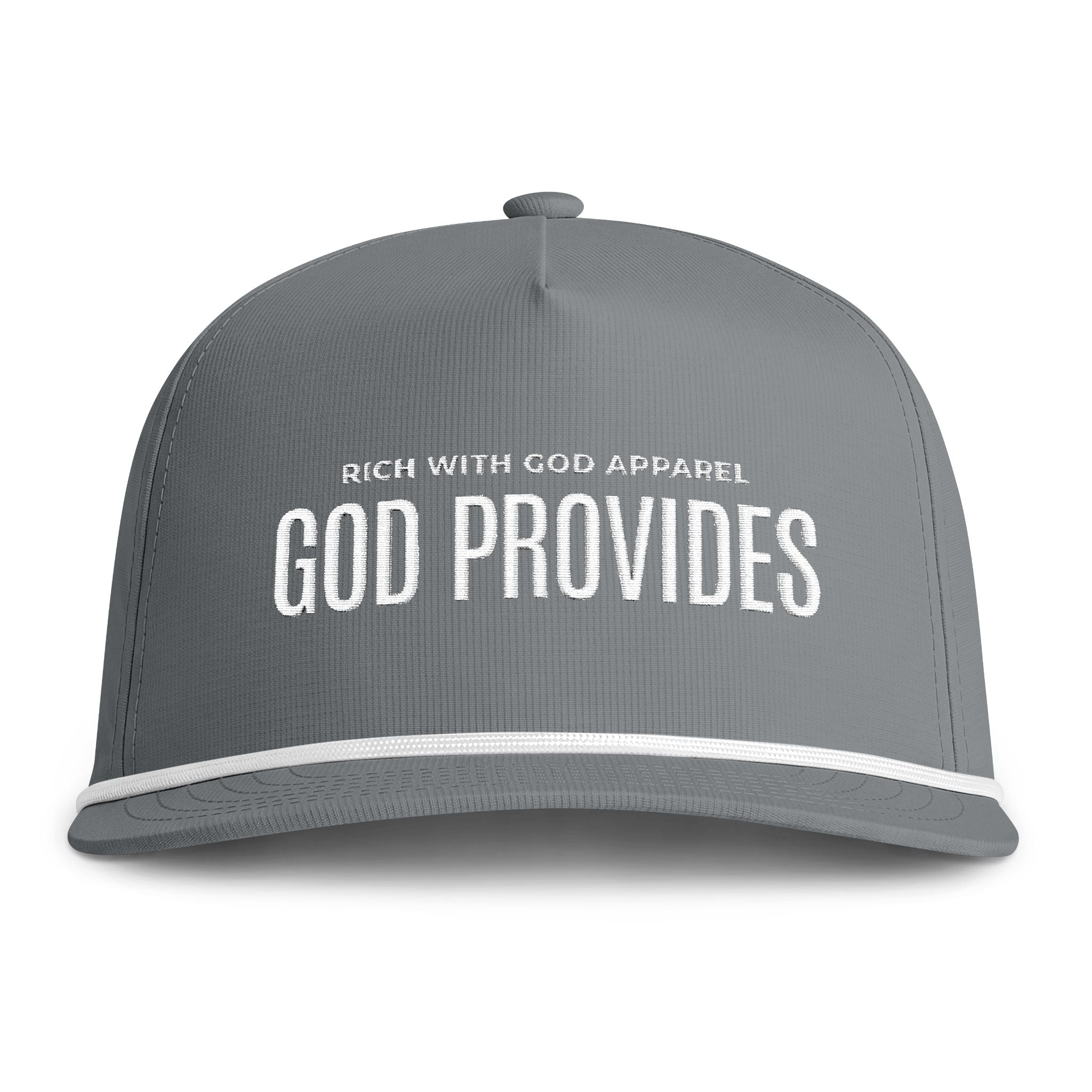 God Provides Sunwashed Rope Cap