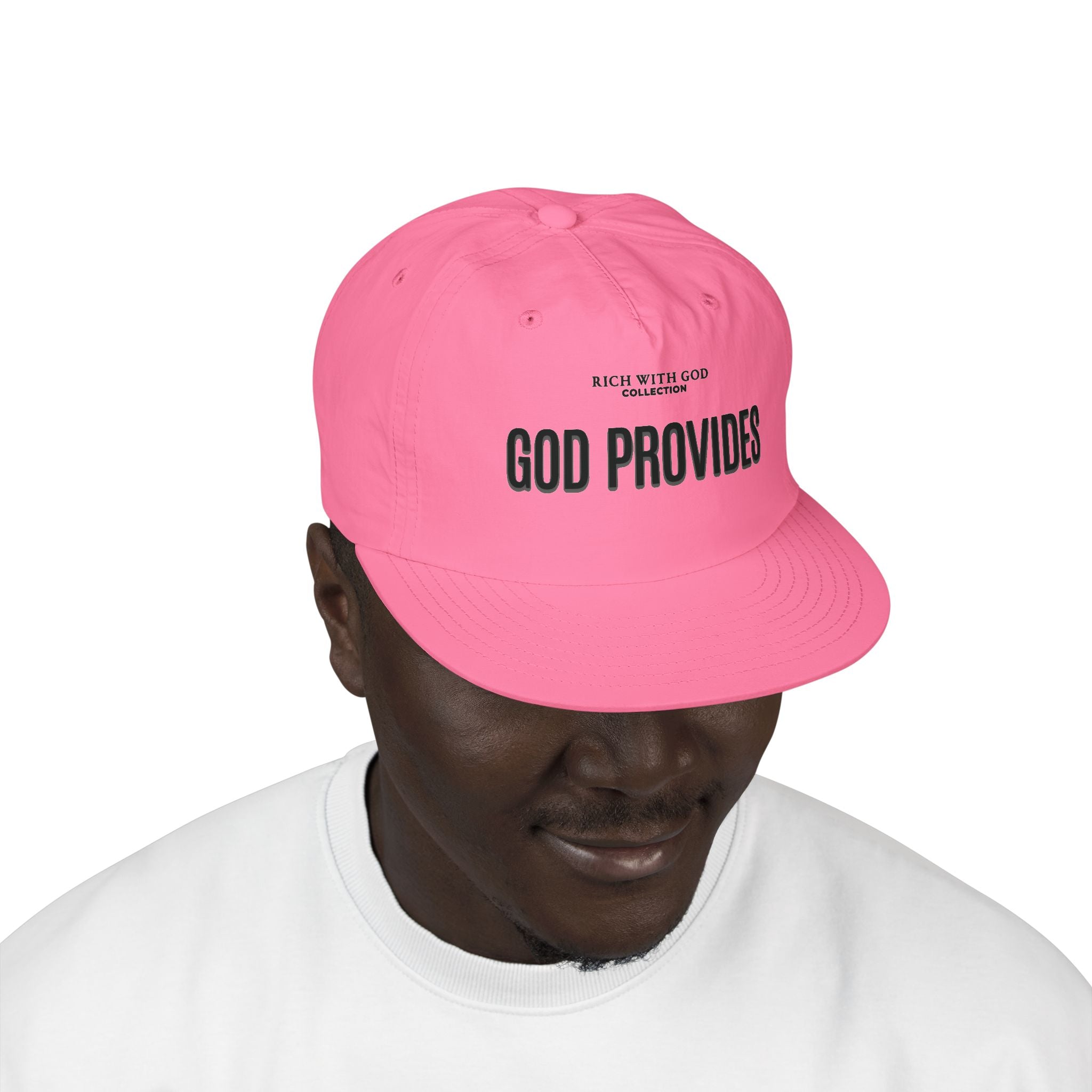 God Provides Surf Cap Snapback
