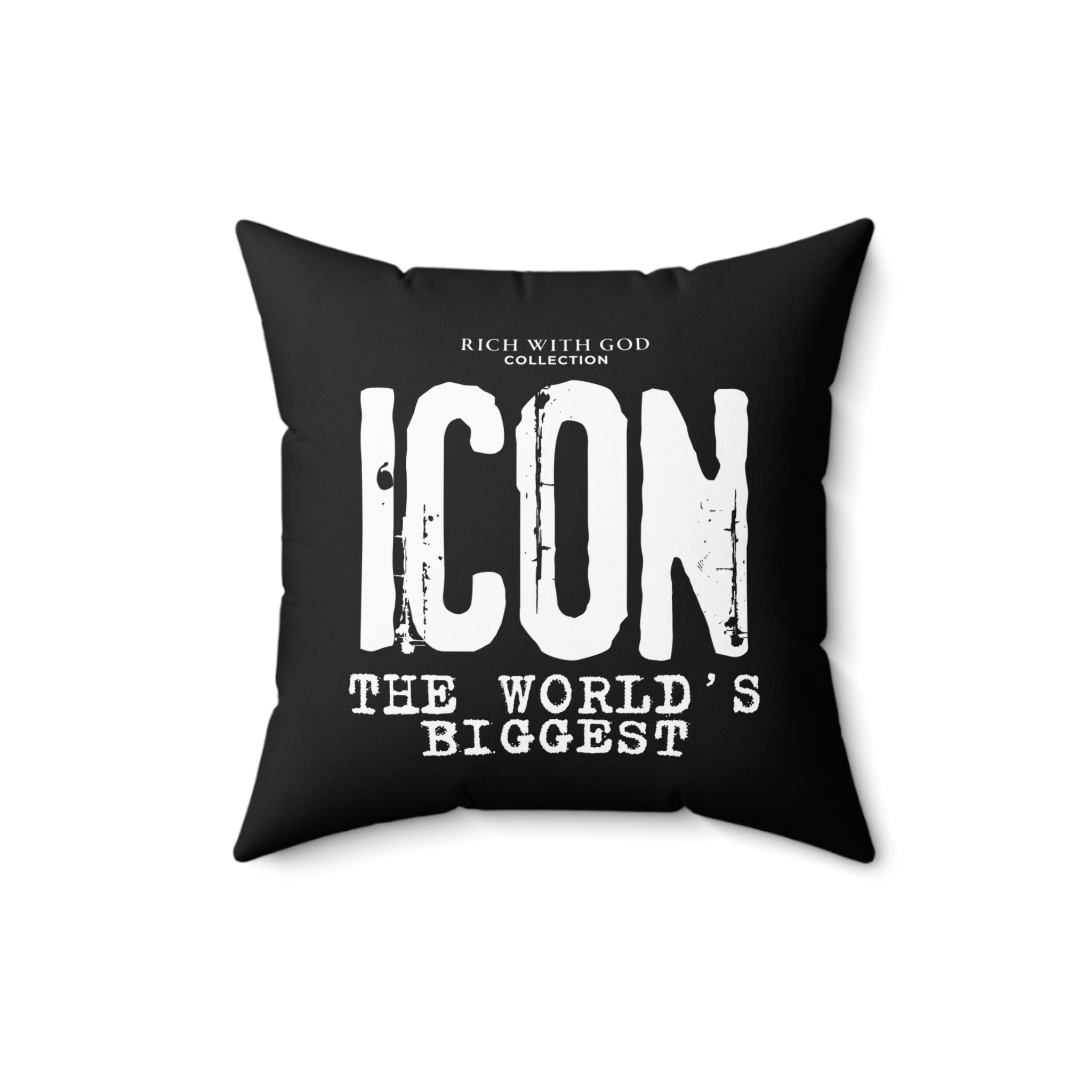 Icon – The World’s Biggest Spun Polyester Square Pillow