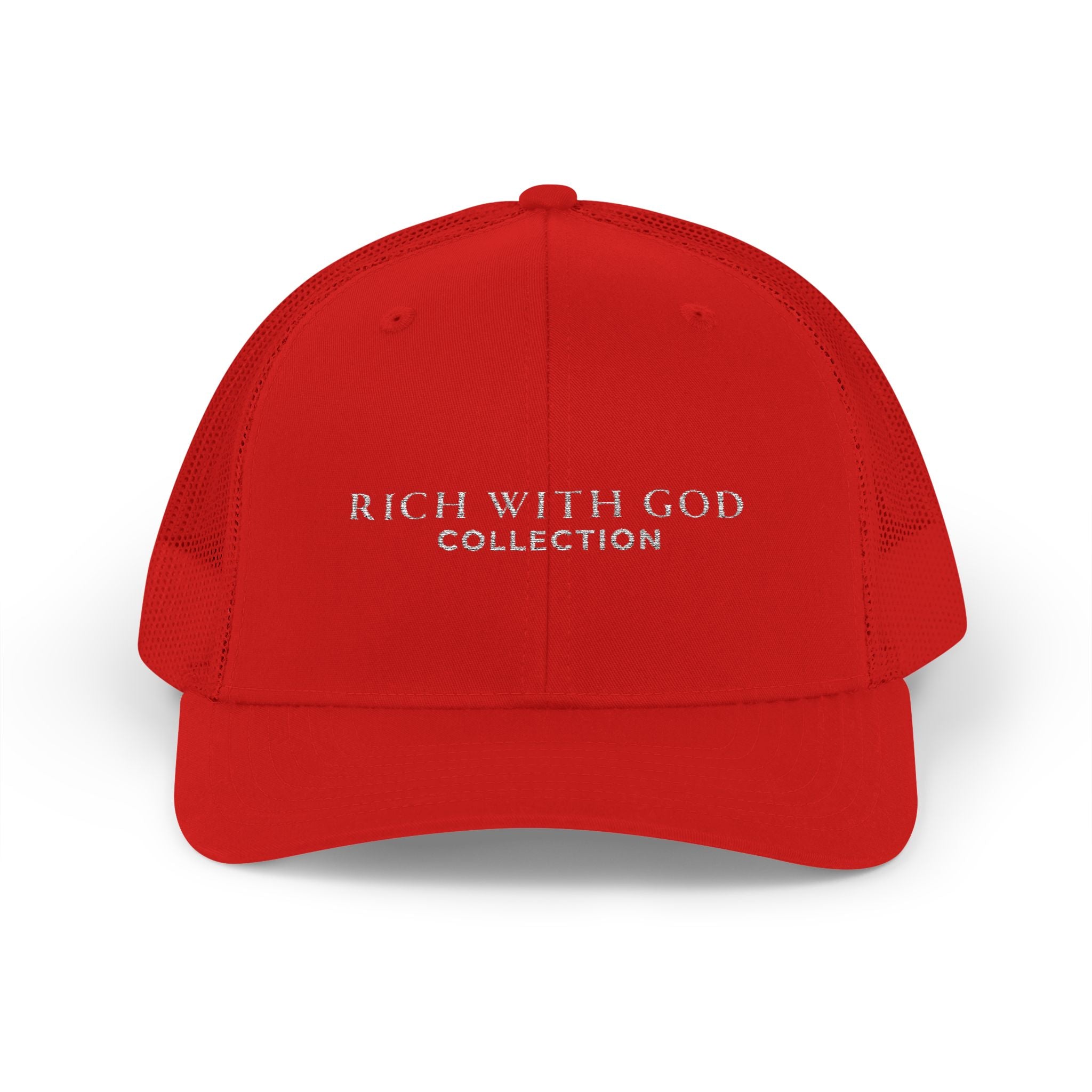 Rich With God Collection Snapback Trucker Cap