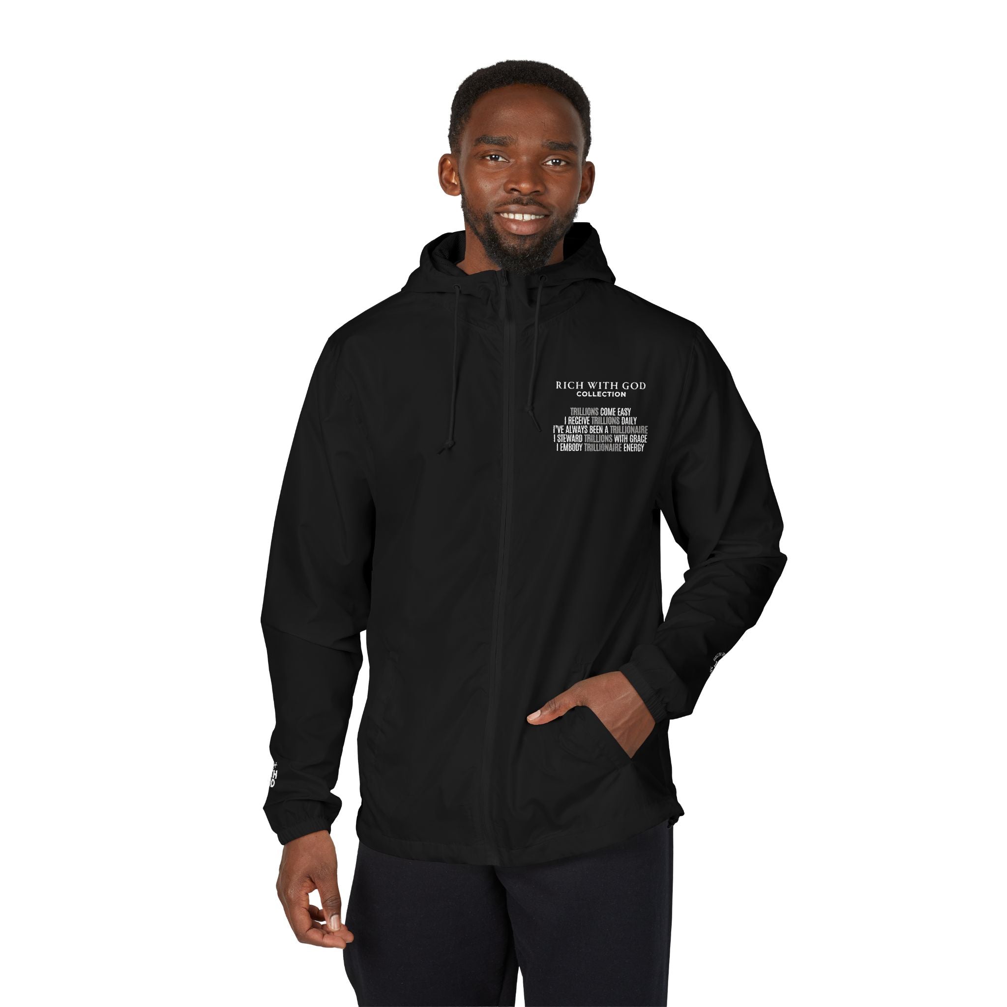 God Made Trillionaire Windbreaker Jacket