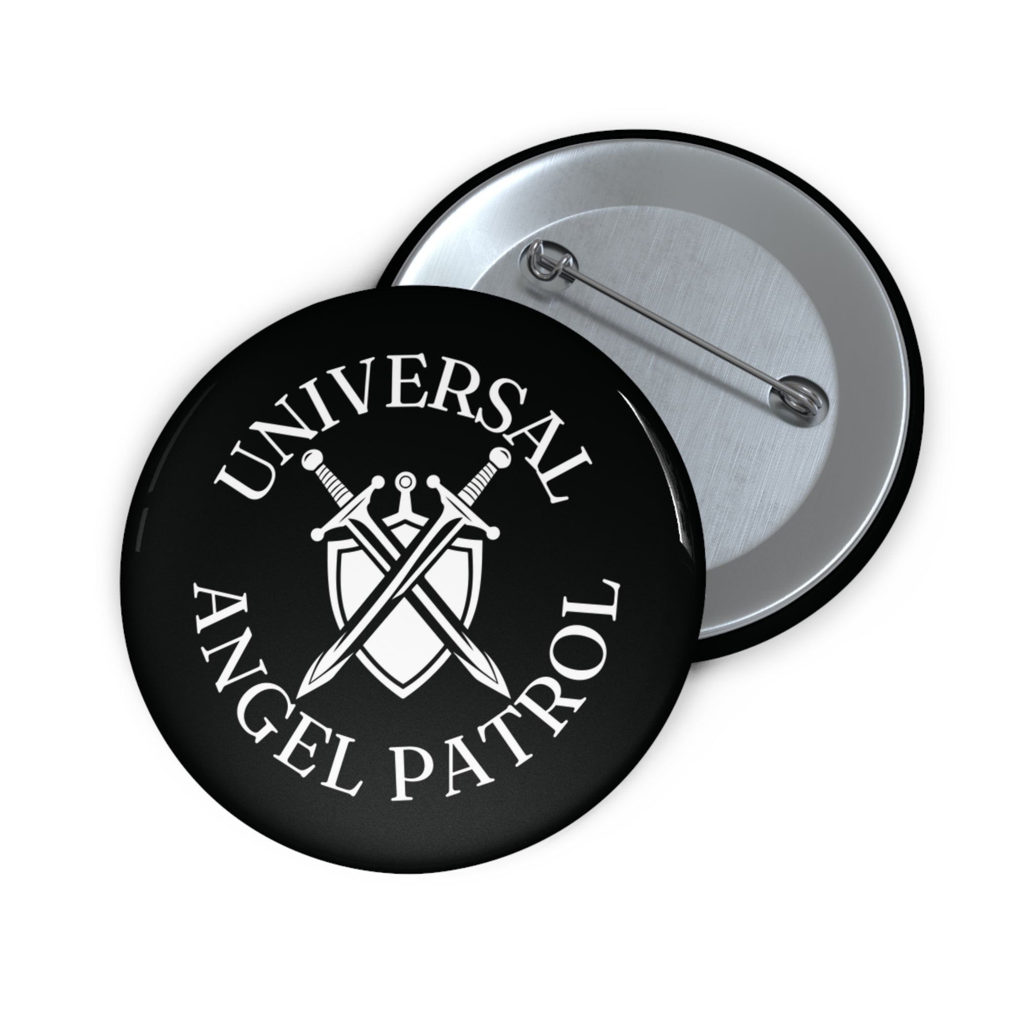 "Universal Angel Patrol" Pin Button