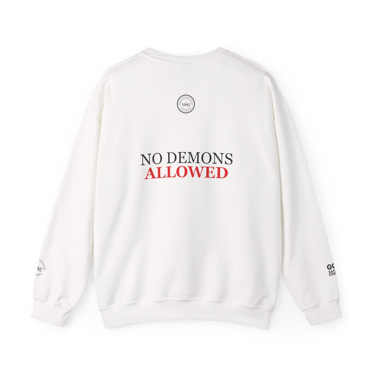 Demon Free Zone Crewneck Sweatshirt