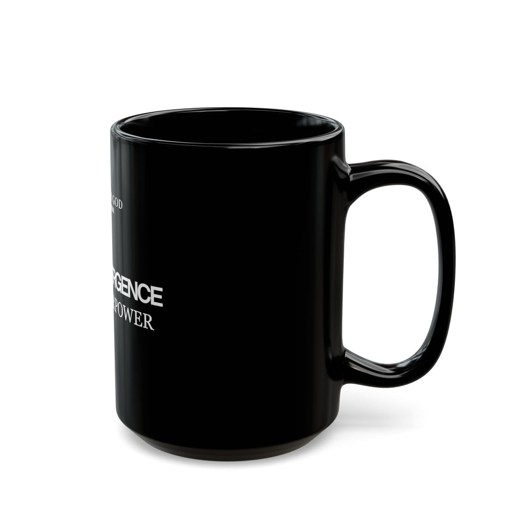 Neurodivergence is My Superpower Black Mug (11oz, 15oz)