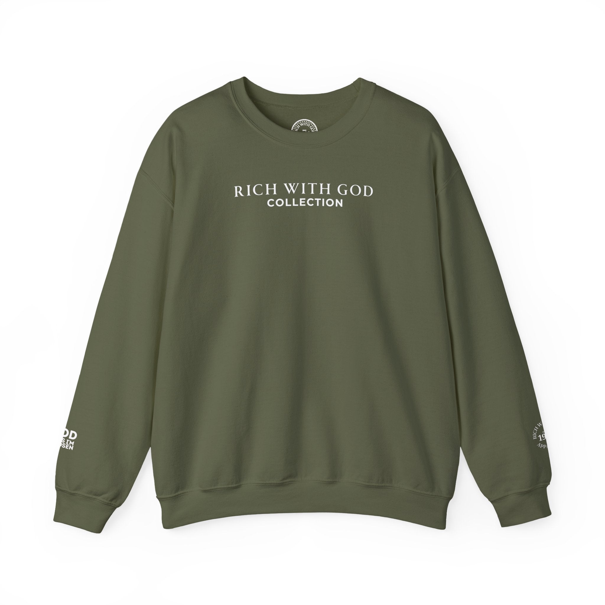 Rich With God Collection Crewneck Sweatshirt