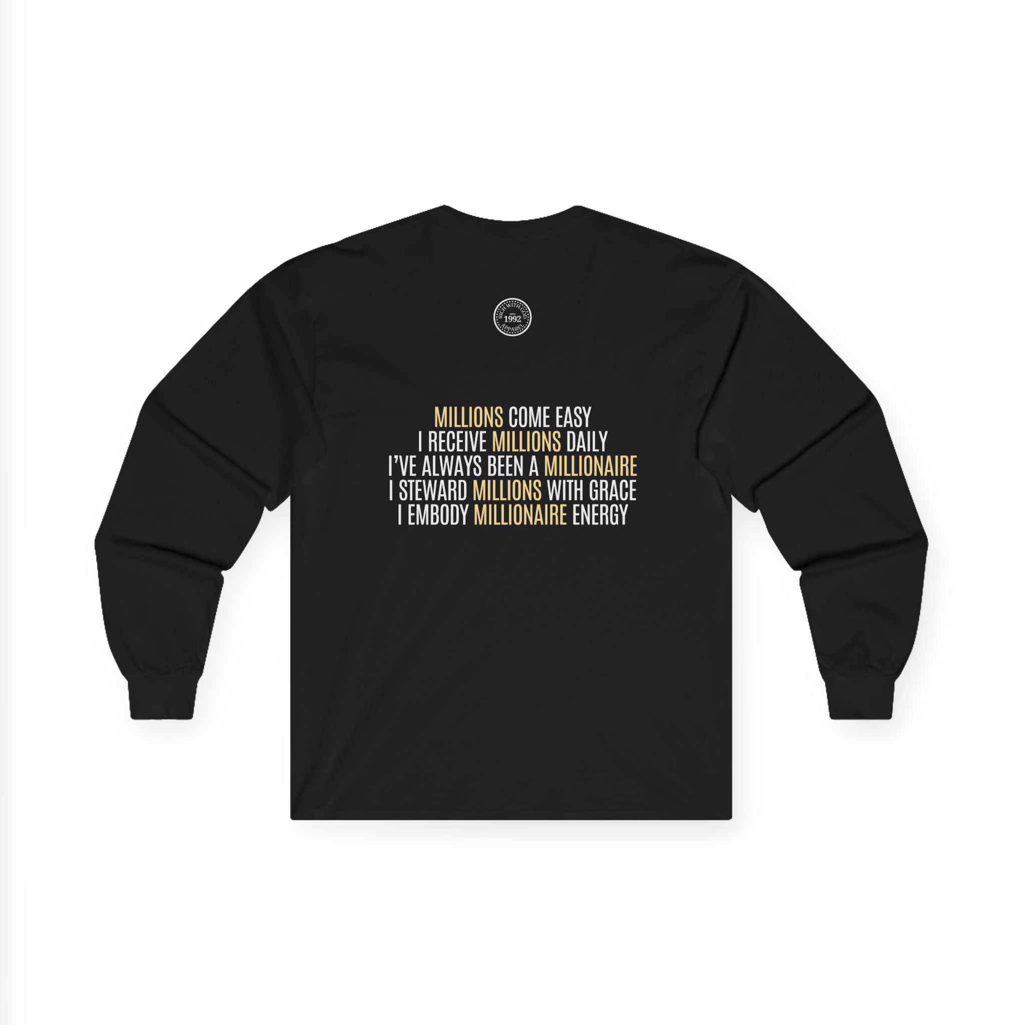 Kingdom Millionaire Long Sleeve Tee