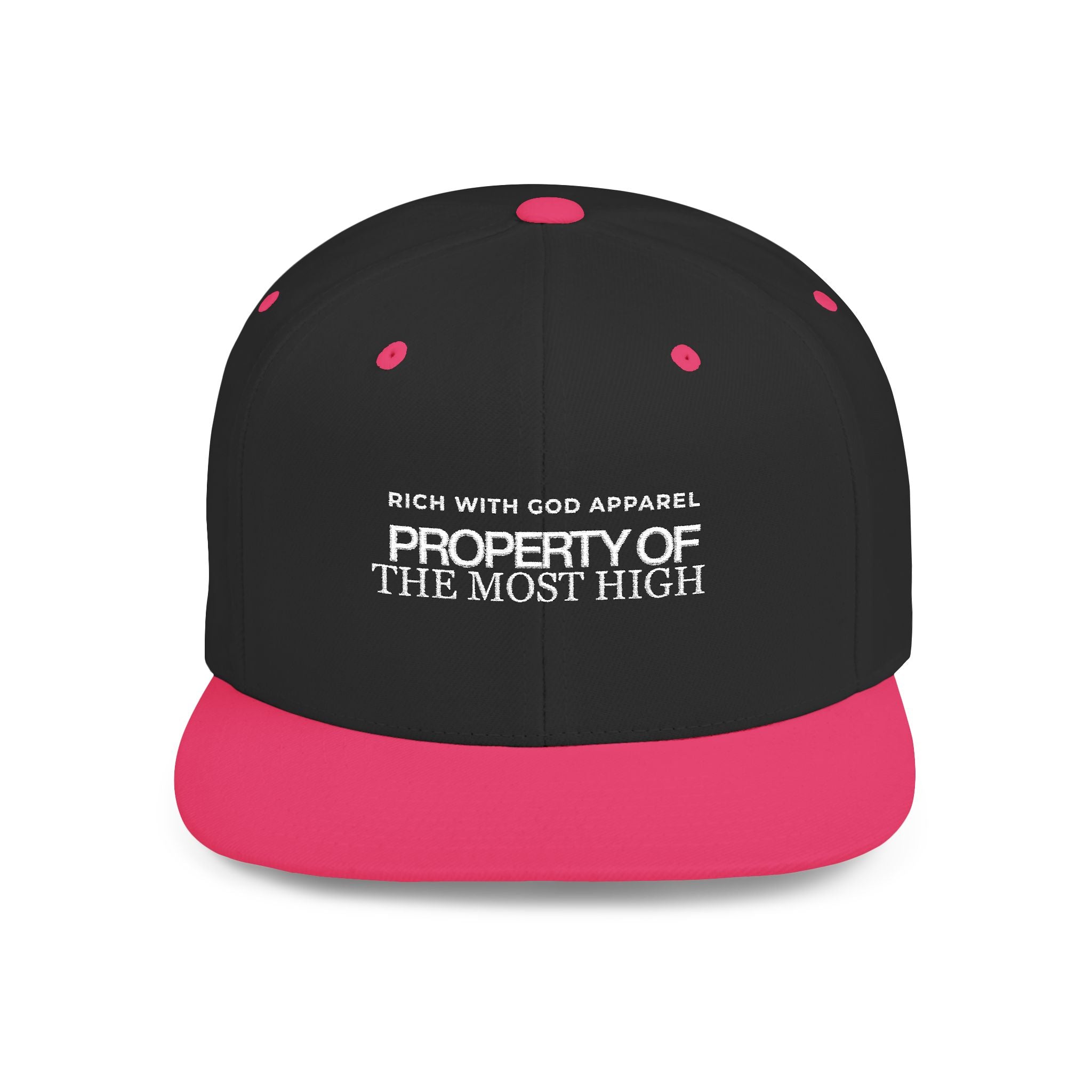Property of the Most High Flat Bill Snapback