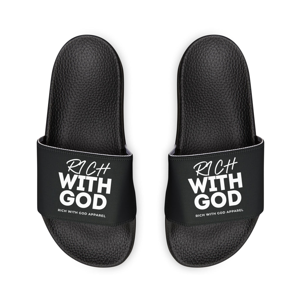 Rich With God Men's Removable-Strap Sandals
