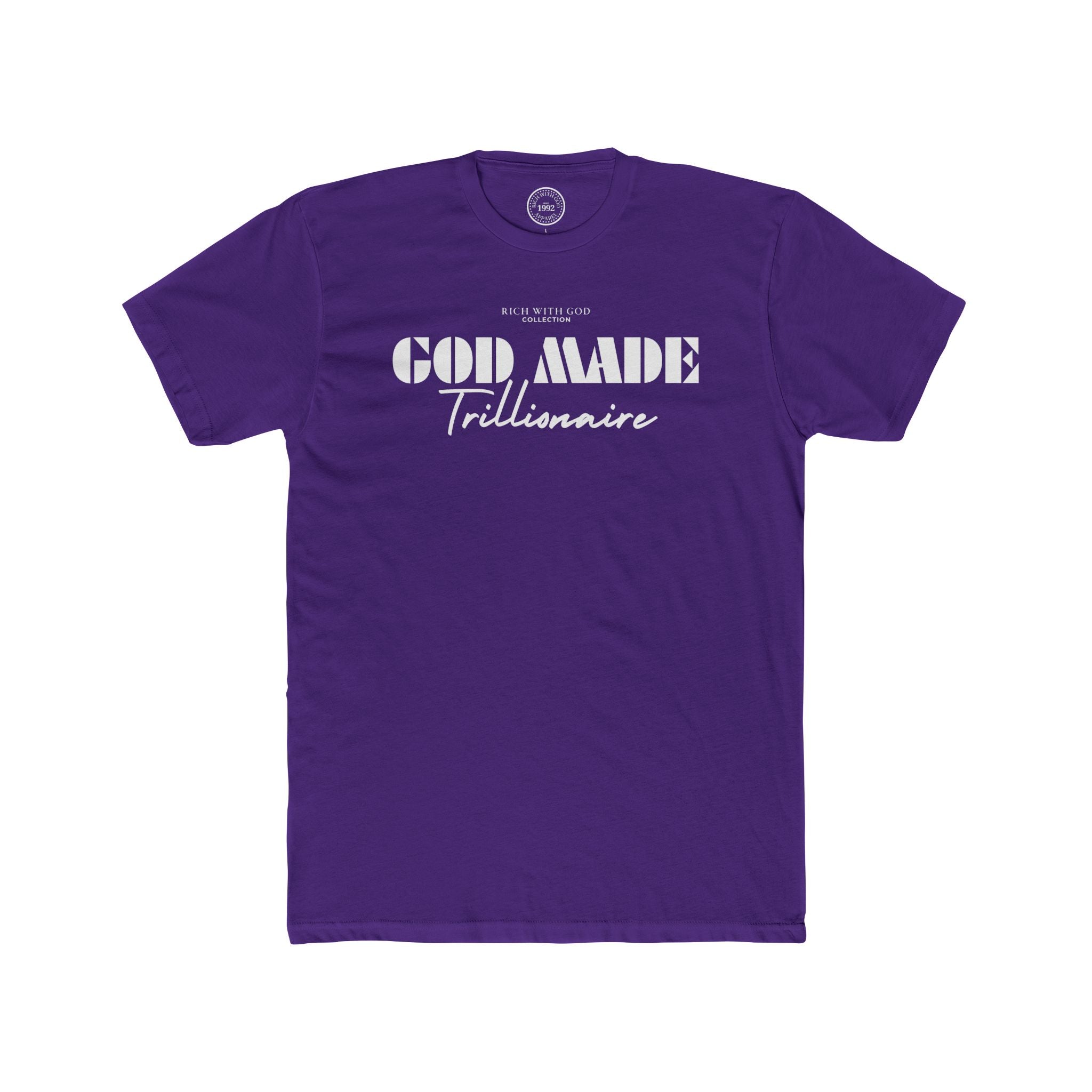God Made Trillionaire Crew Tee