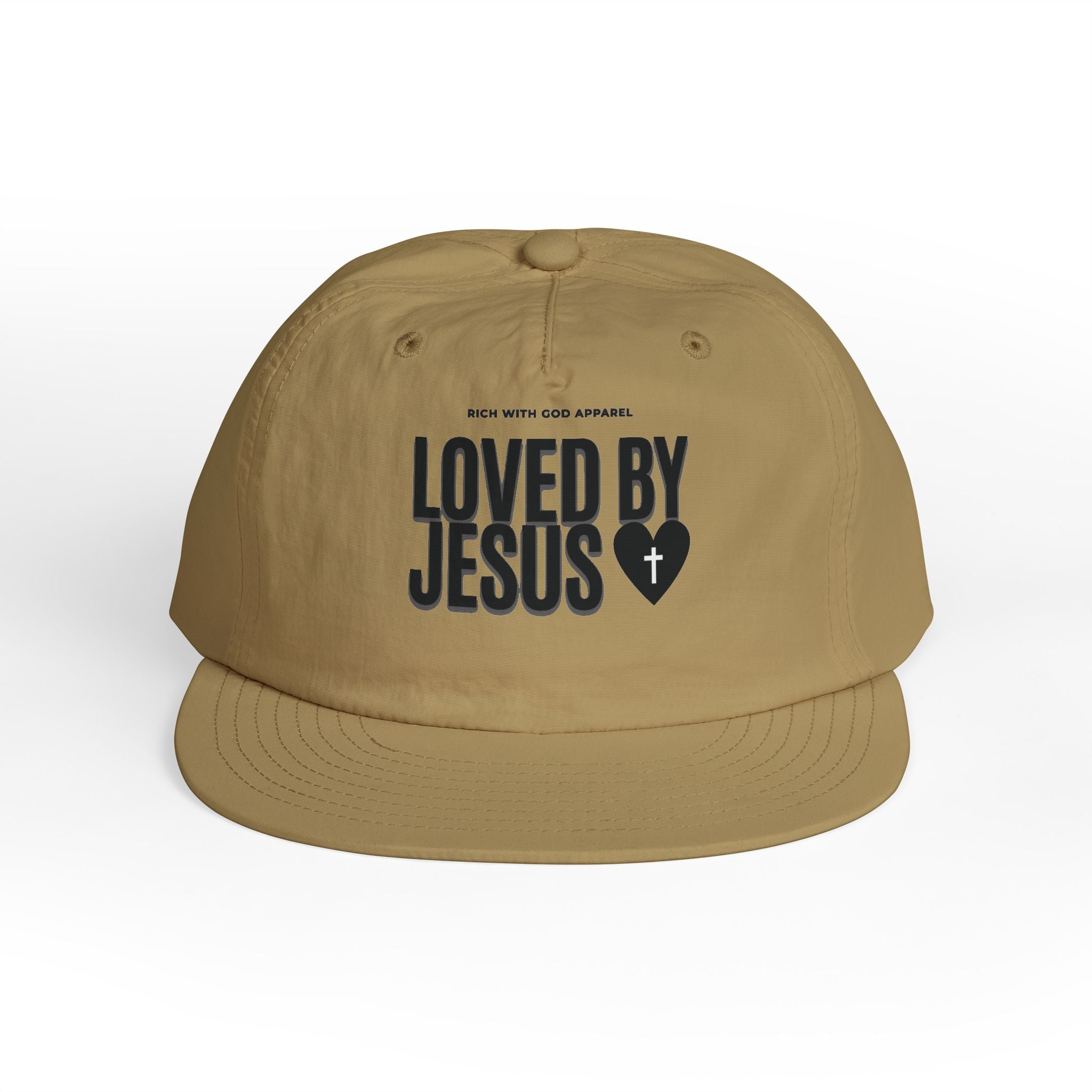 Loved By Jesus Surf Cap Snapback
