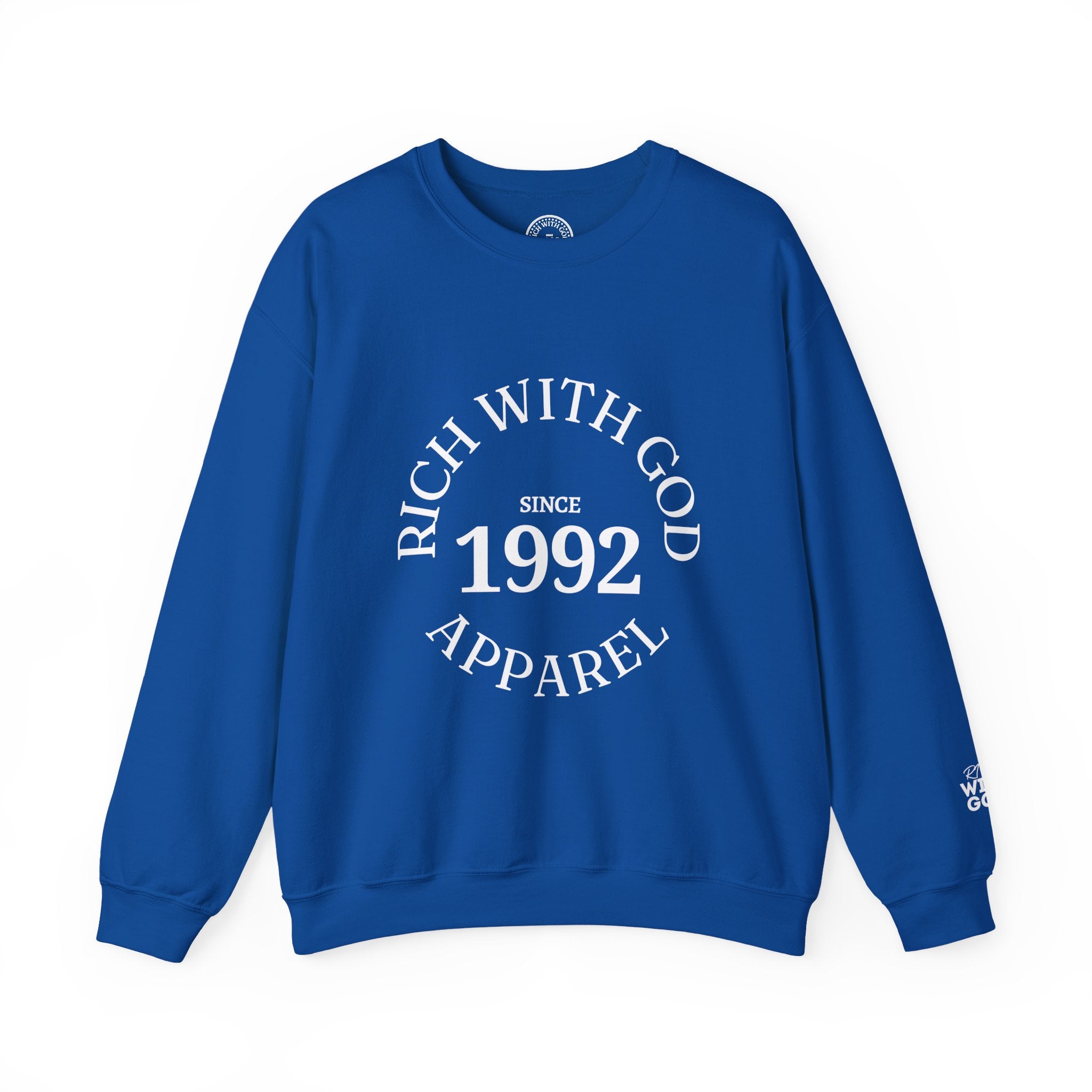 Rich With God Original Crewneck — God Provides Edition