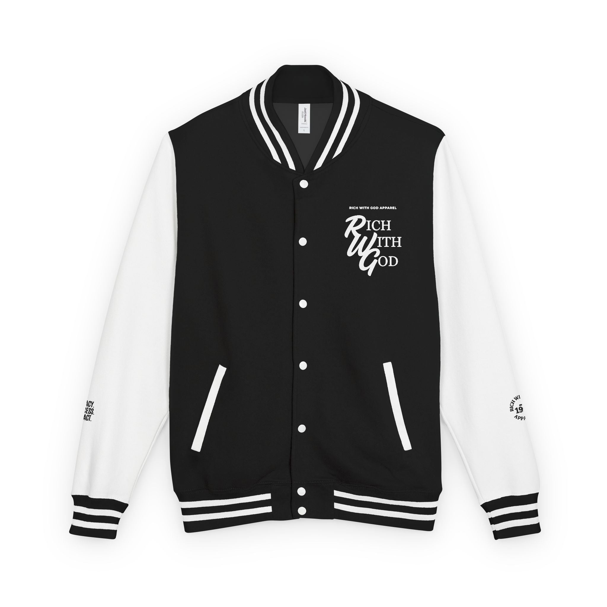 RWG - Rich With God Varsity Letterman Jacket