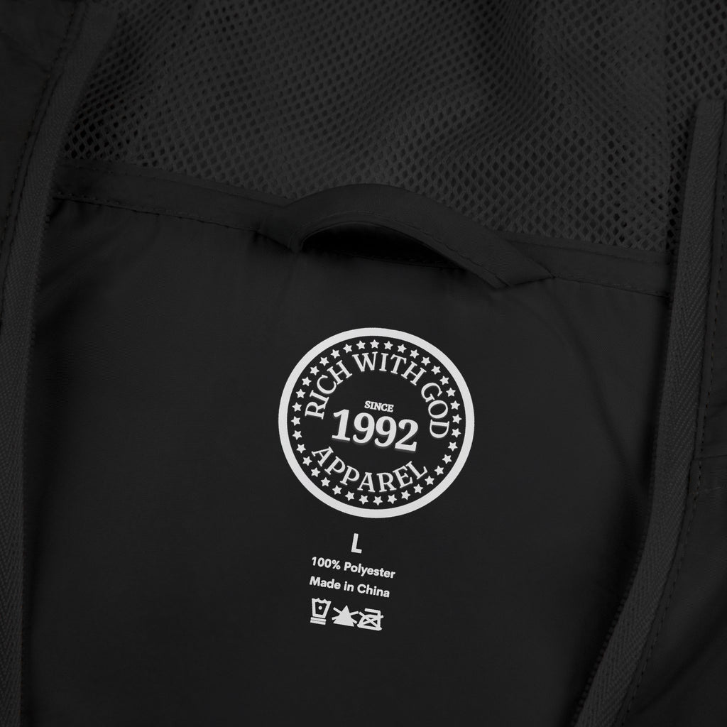 Rich With God Windbreaker Jacket