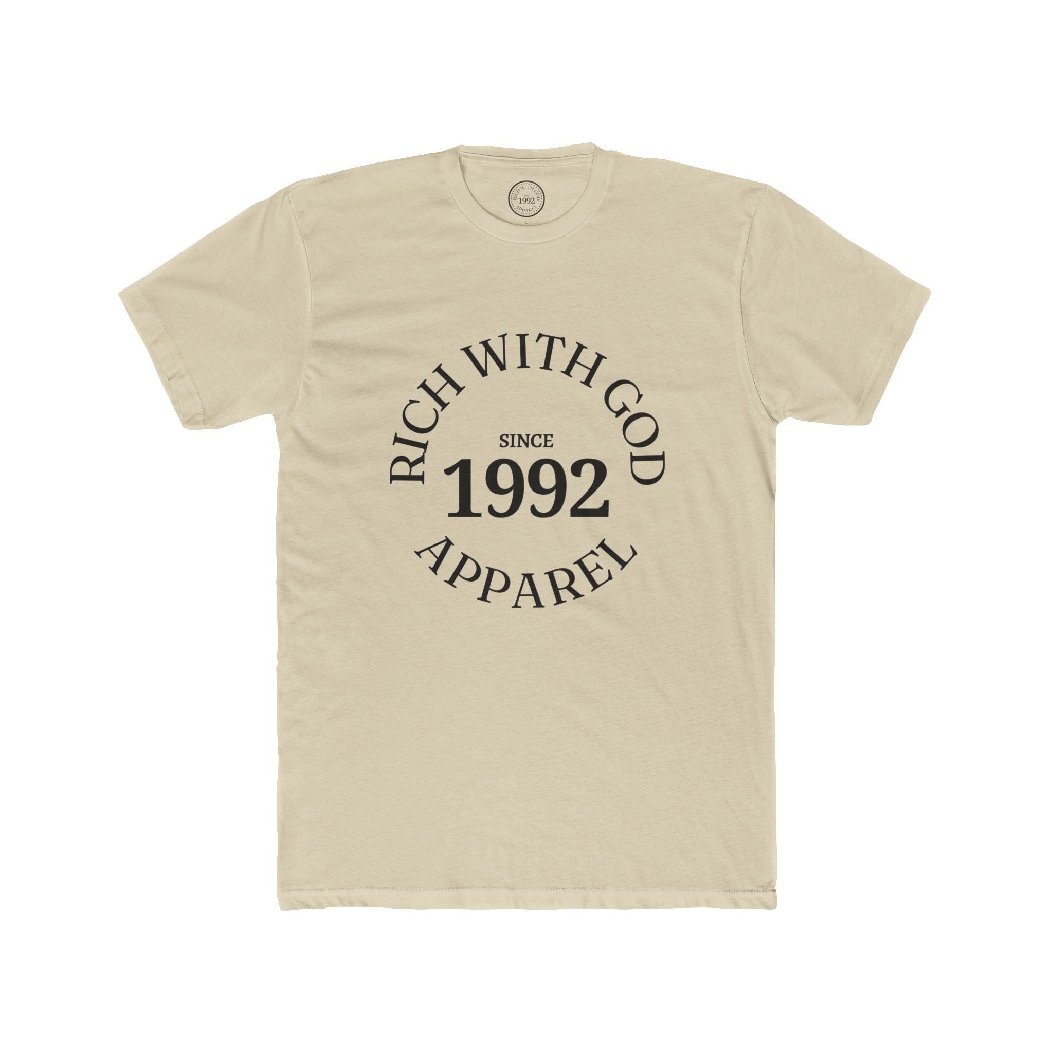 Rich With God Original Crew Tee — God Provides Edition