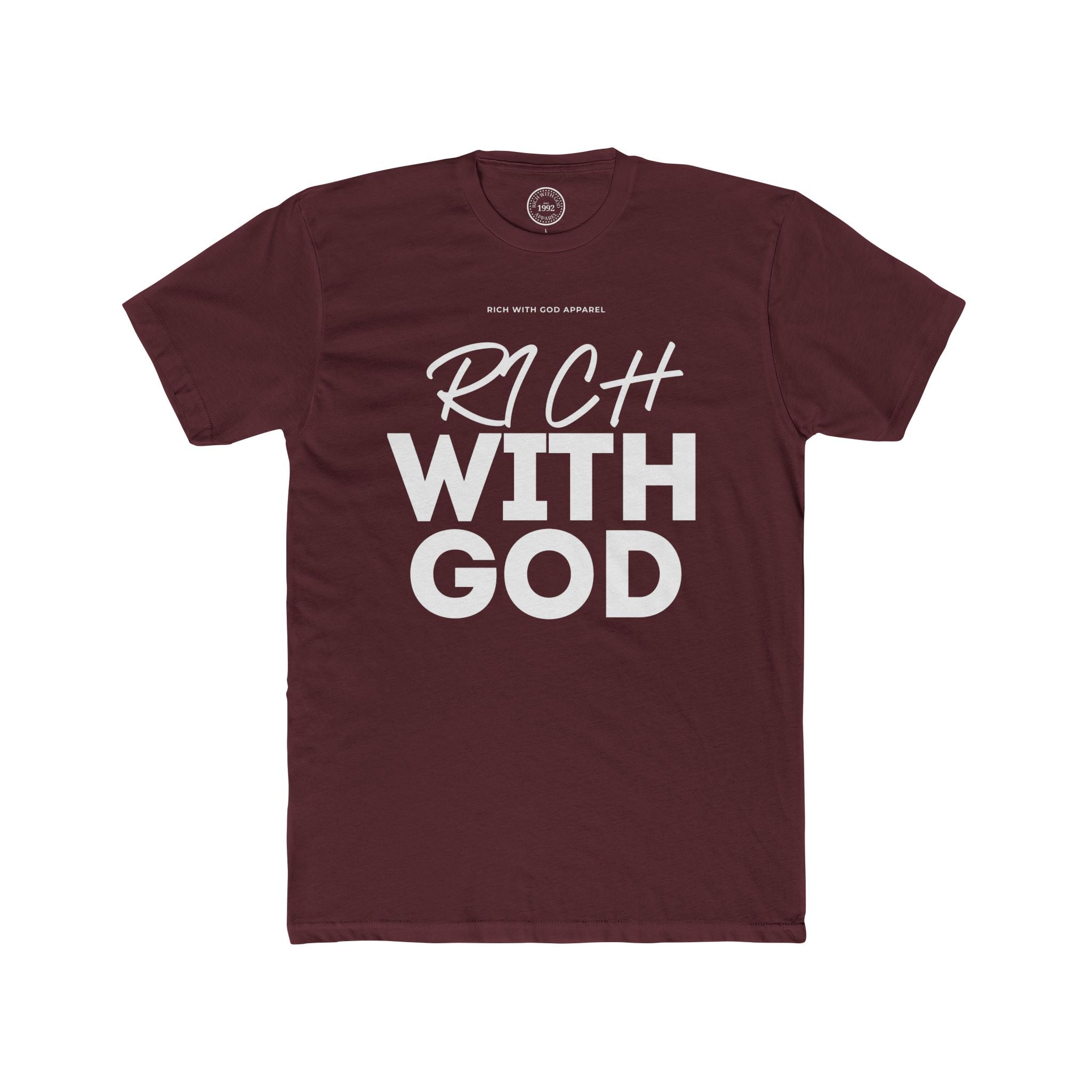 Rich With God Crew Tee