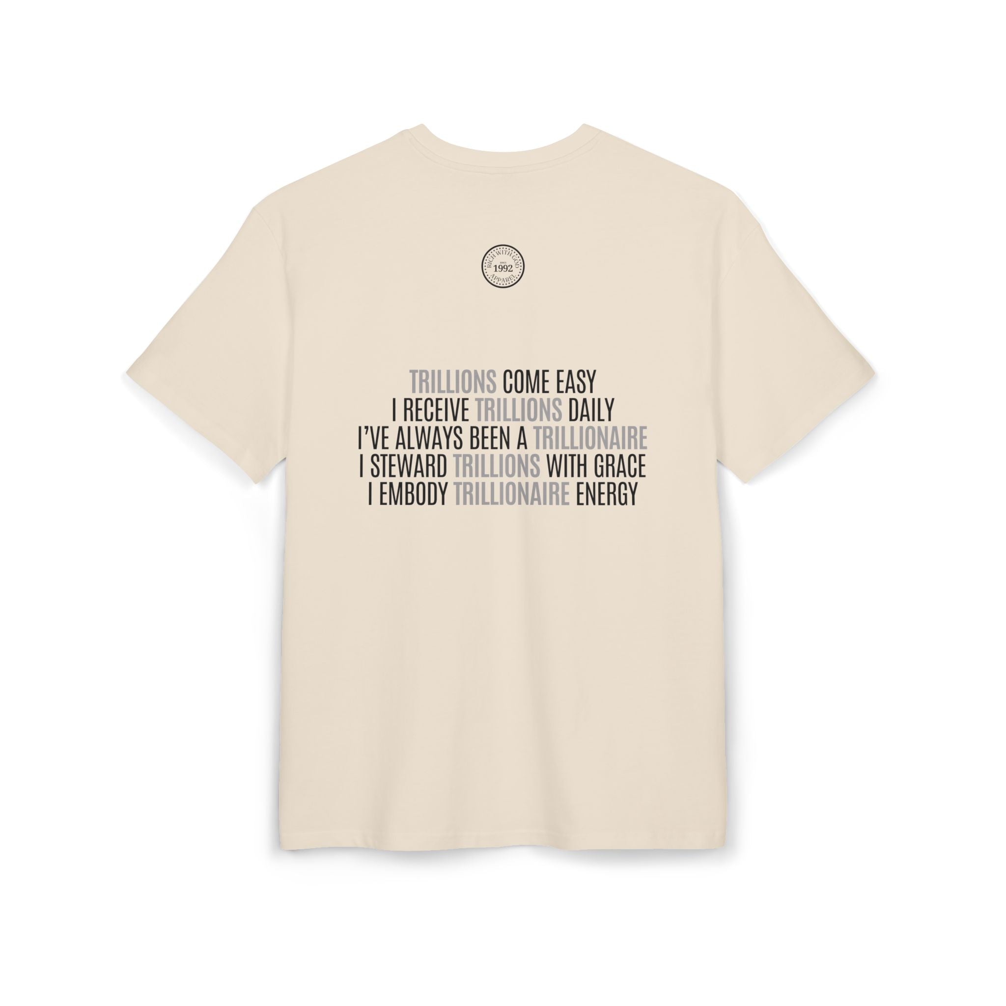 God Made Trillionaire Oversized Graphic Tee