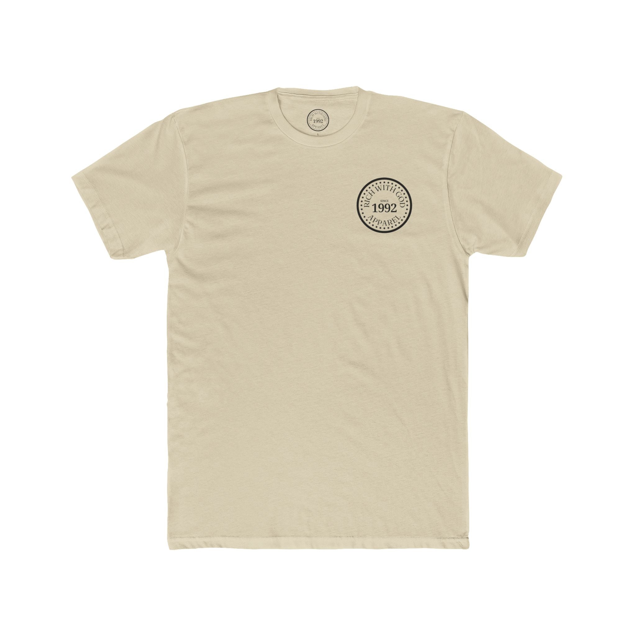 Rich With God Since 1992 Crew Tee
