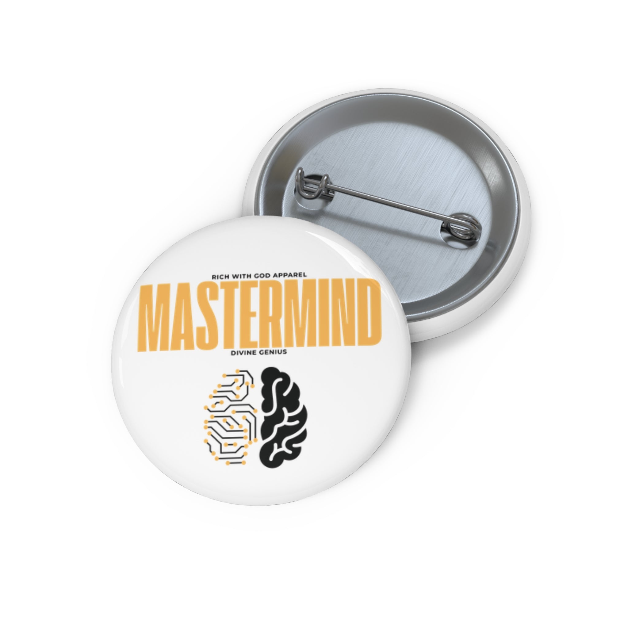 "Mastermind" Pin Button