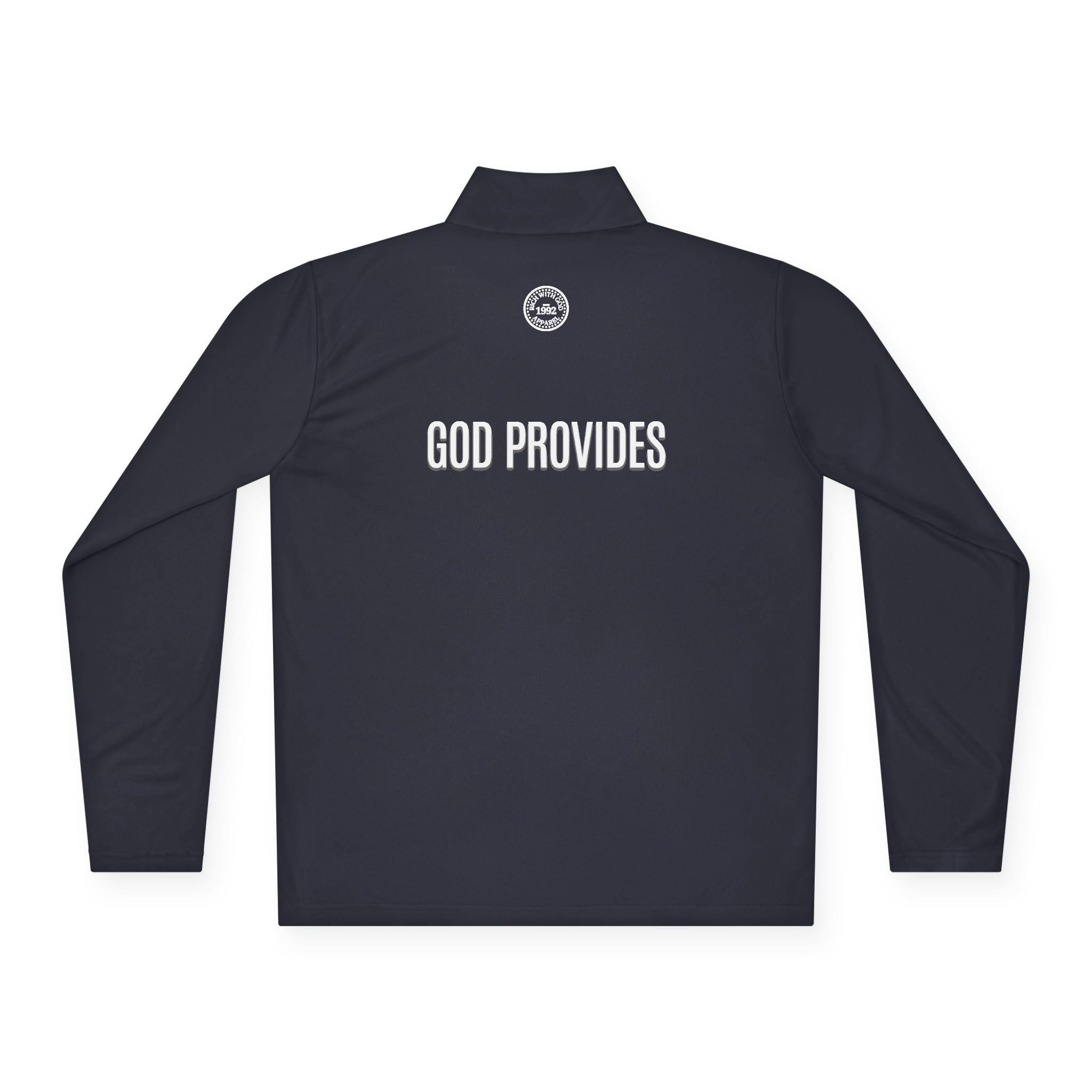 Rich With God Unisex Quarter-Zip Pullover