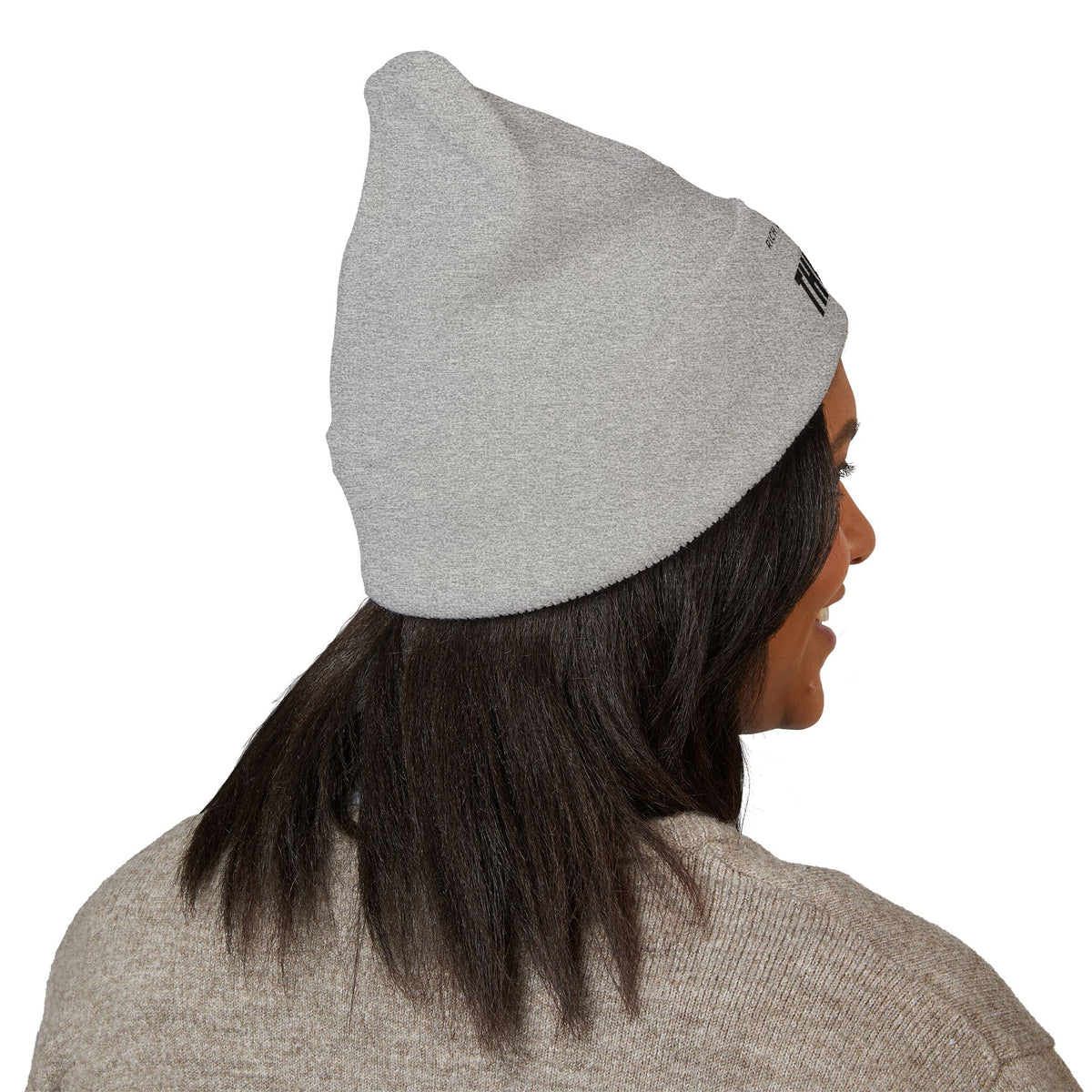 I Am Thriving Embroidered Cuffed Beanie