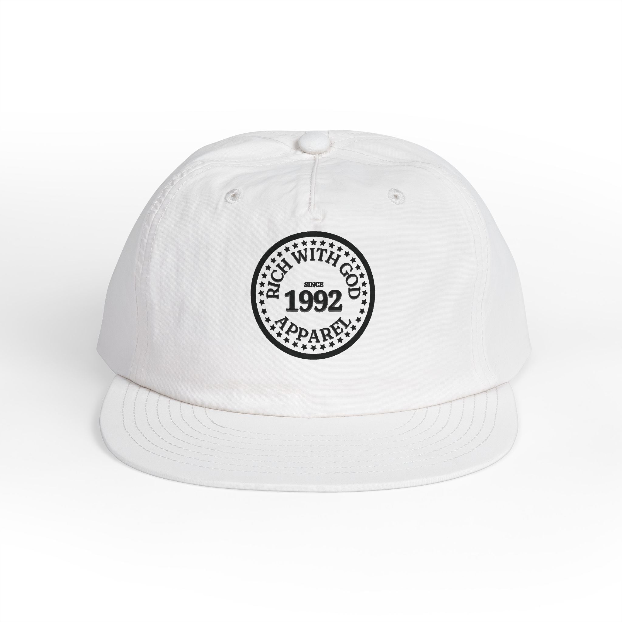 Rich With God Since 1992 Surf Cap Snapback