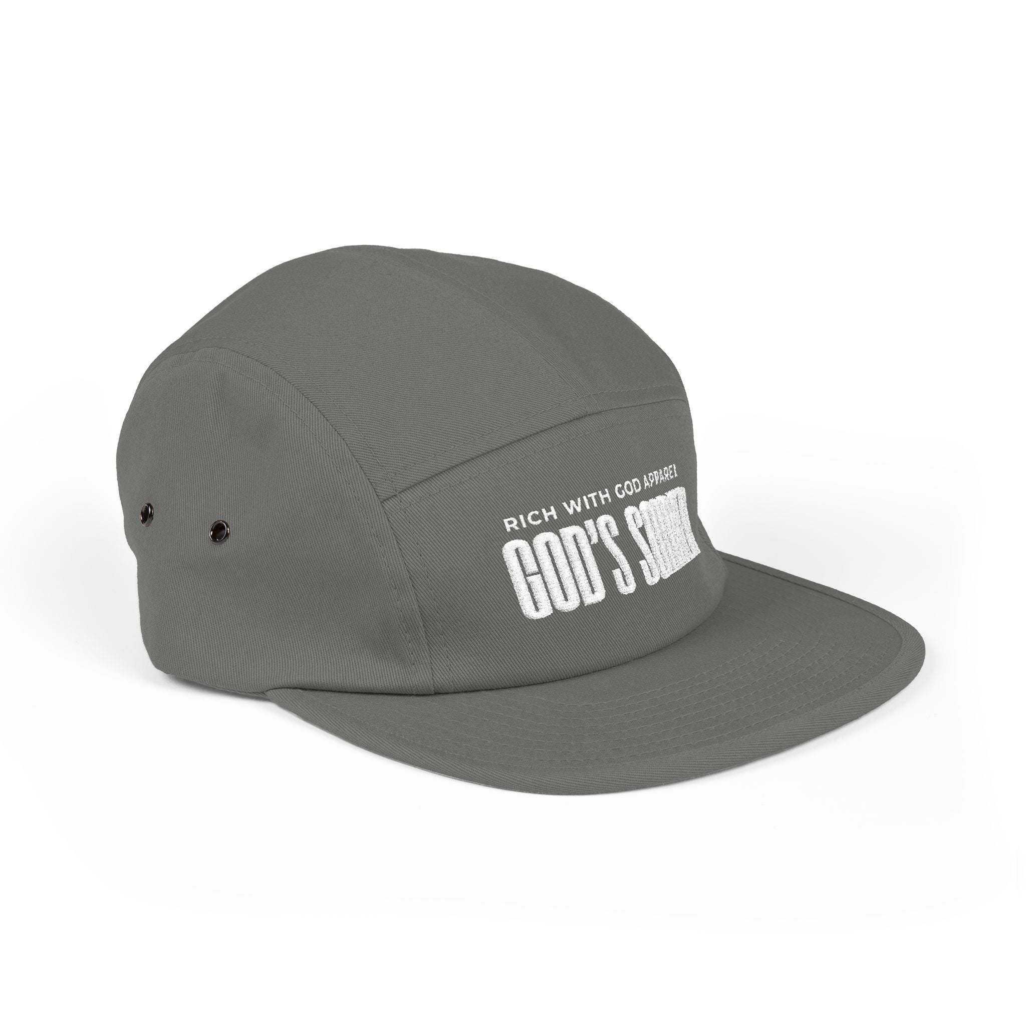 God's Soldier 5 Panel Cap (Embroidery)