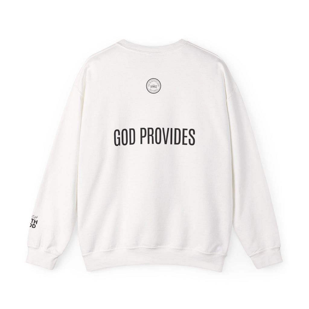 Rich With God Original Crewneck — God Provides Edition