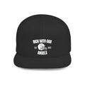 Rich With God Angels Flat Bill Snapback