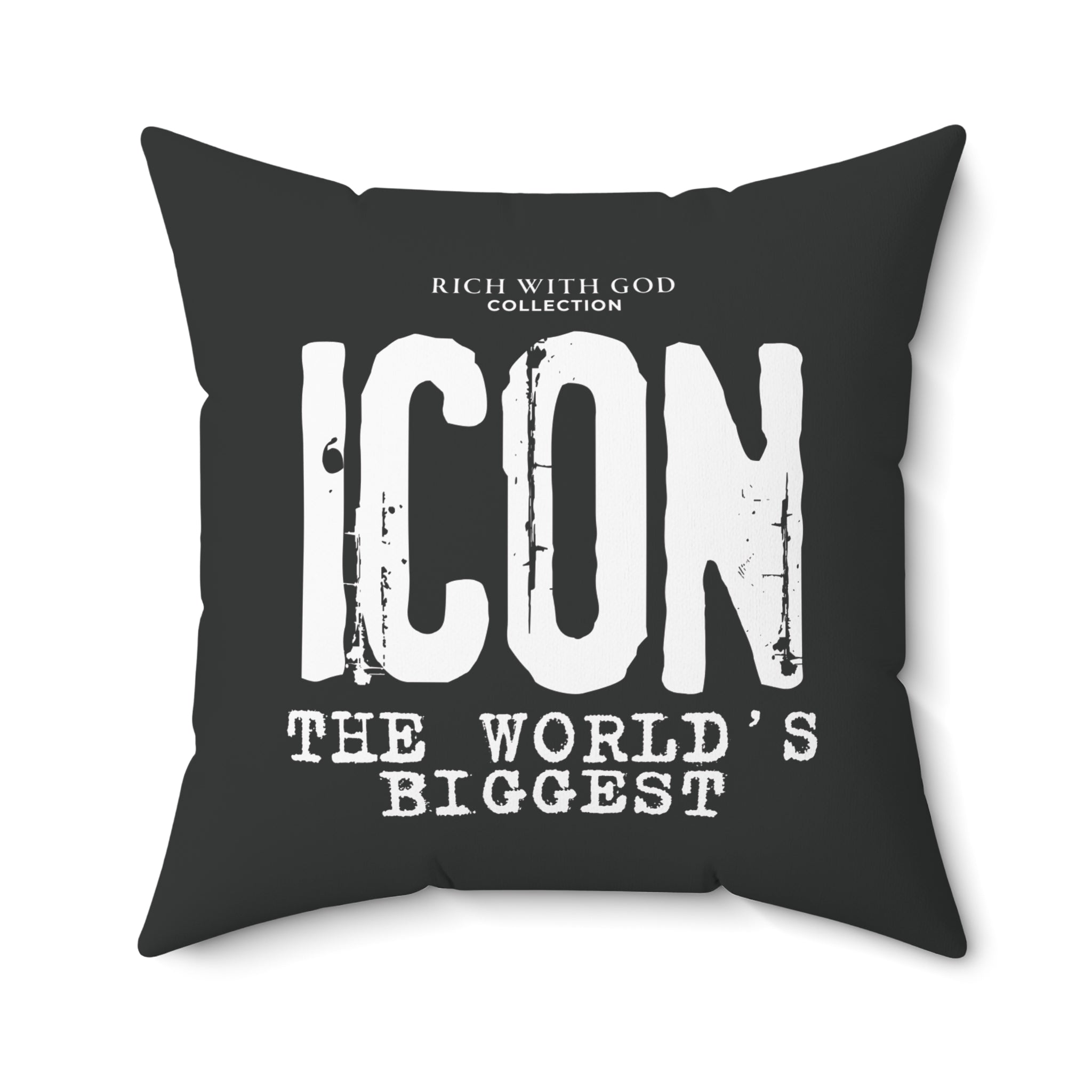 Icon – The World’s Biggest Spun Polyester Square Pillow