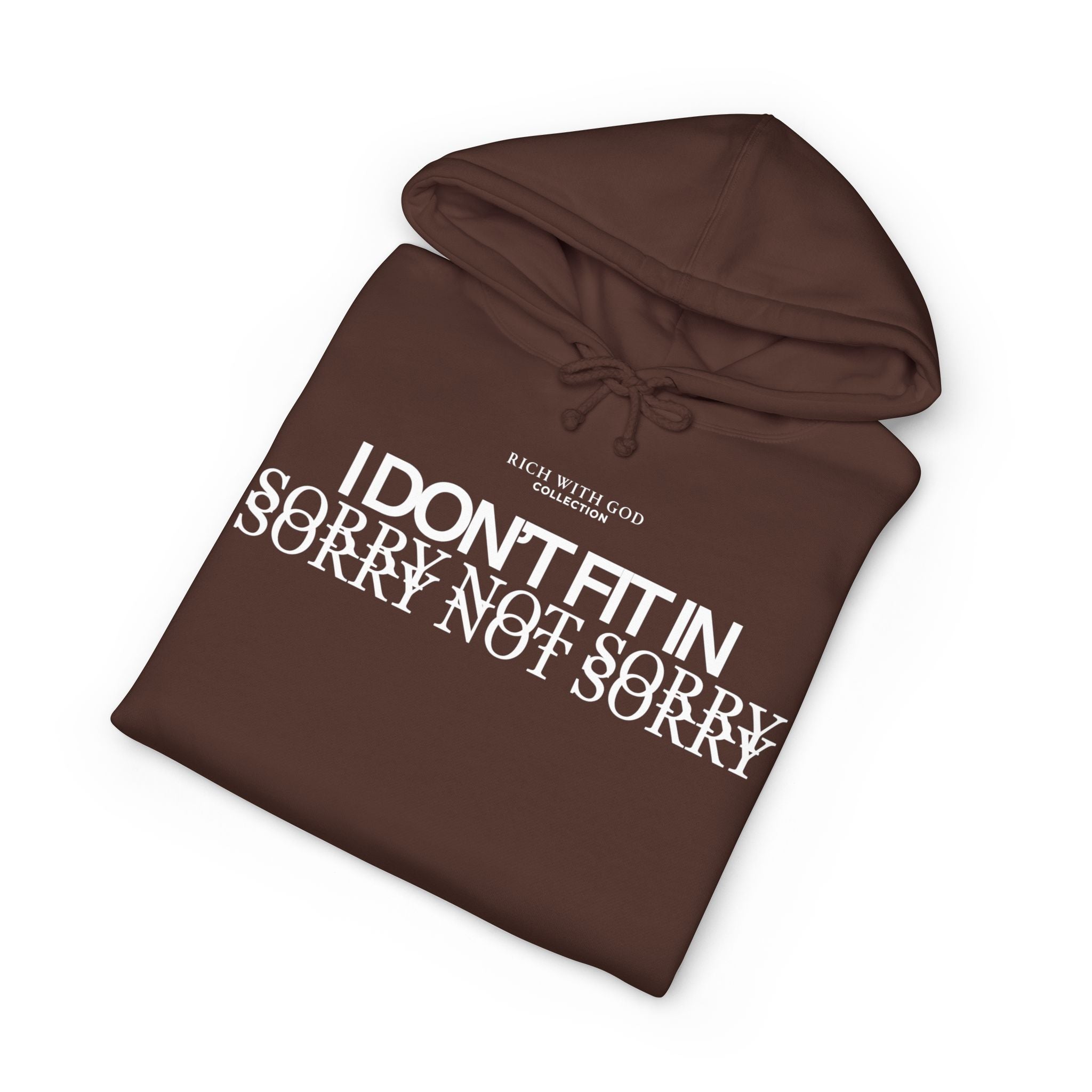 I Don't Fit In Hoodie