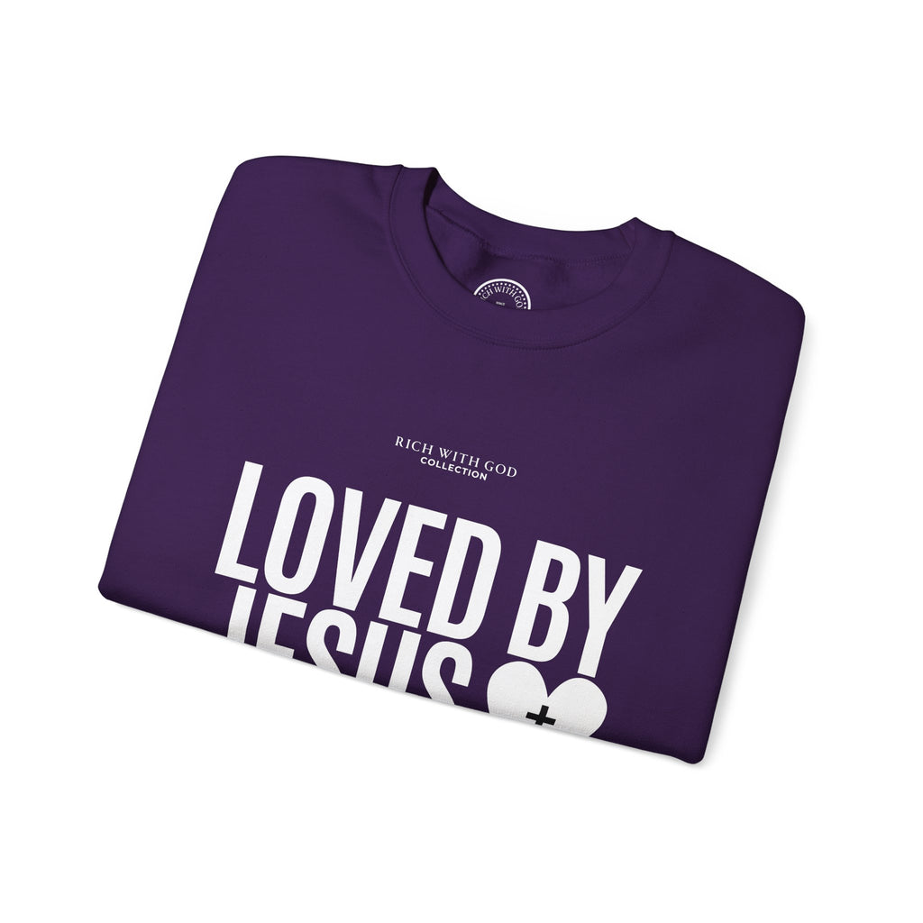 Loved By Jesus Crewneck Sweatshirt