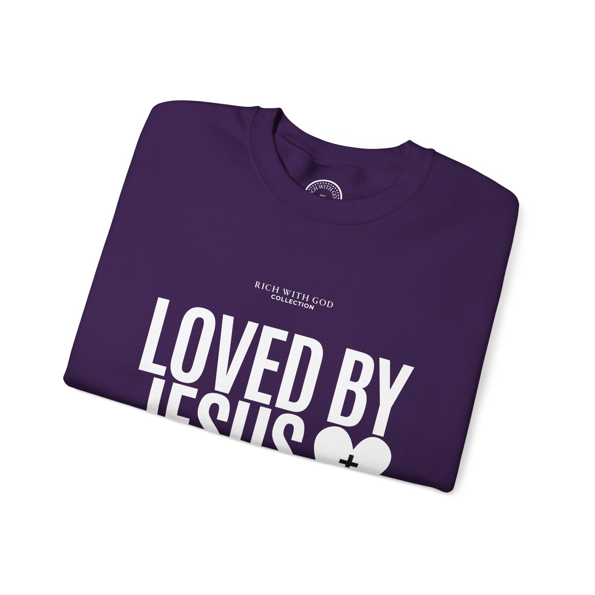 Loved By Jesus Crewneck Sweatshirt