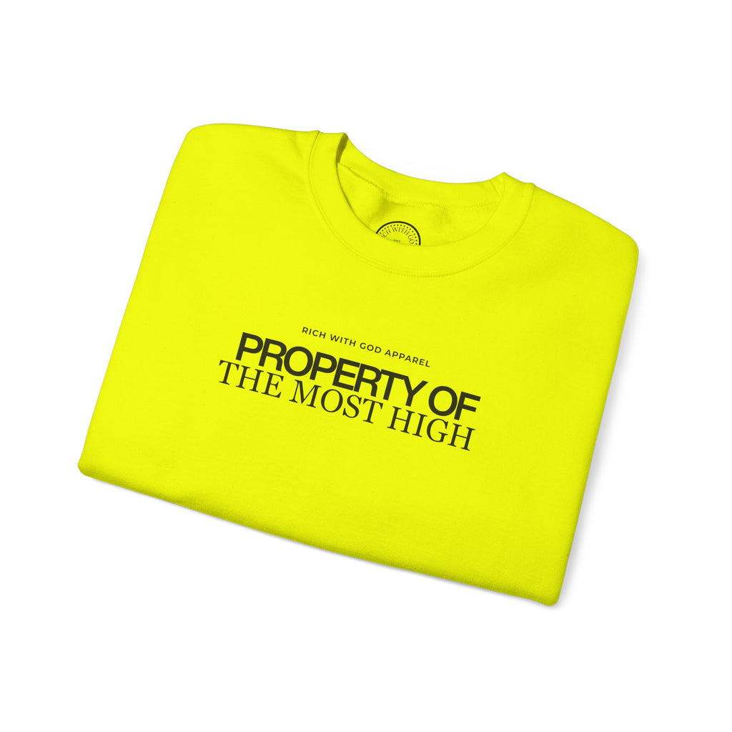 Property of the Most High Crewneck Sweatshirt