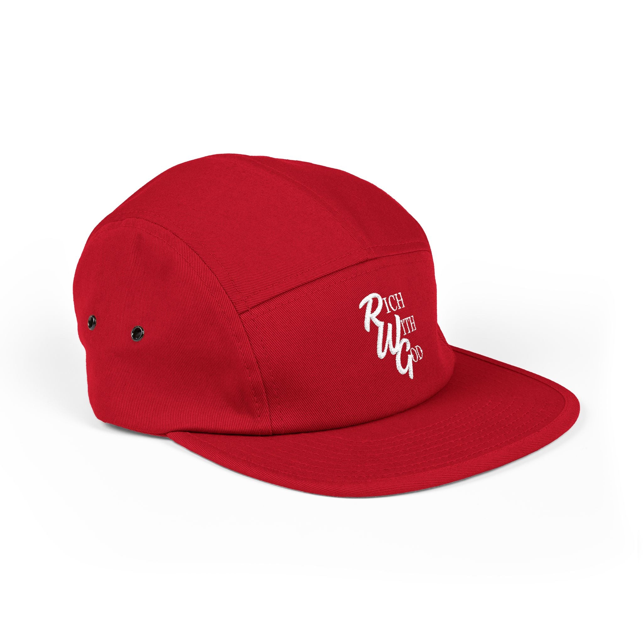 RWG – Rich With God Panel Cap (Embroidery)