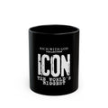 Icon - The World's Biggest Black Mug (11oz, 15oz)