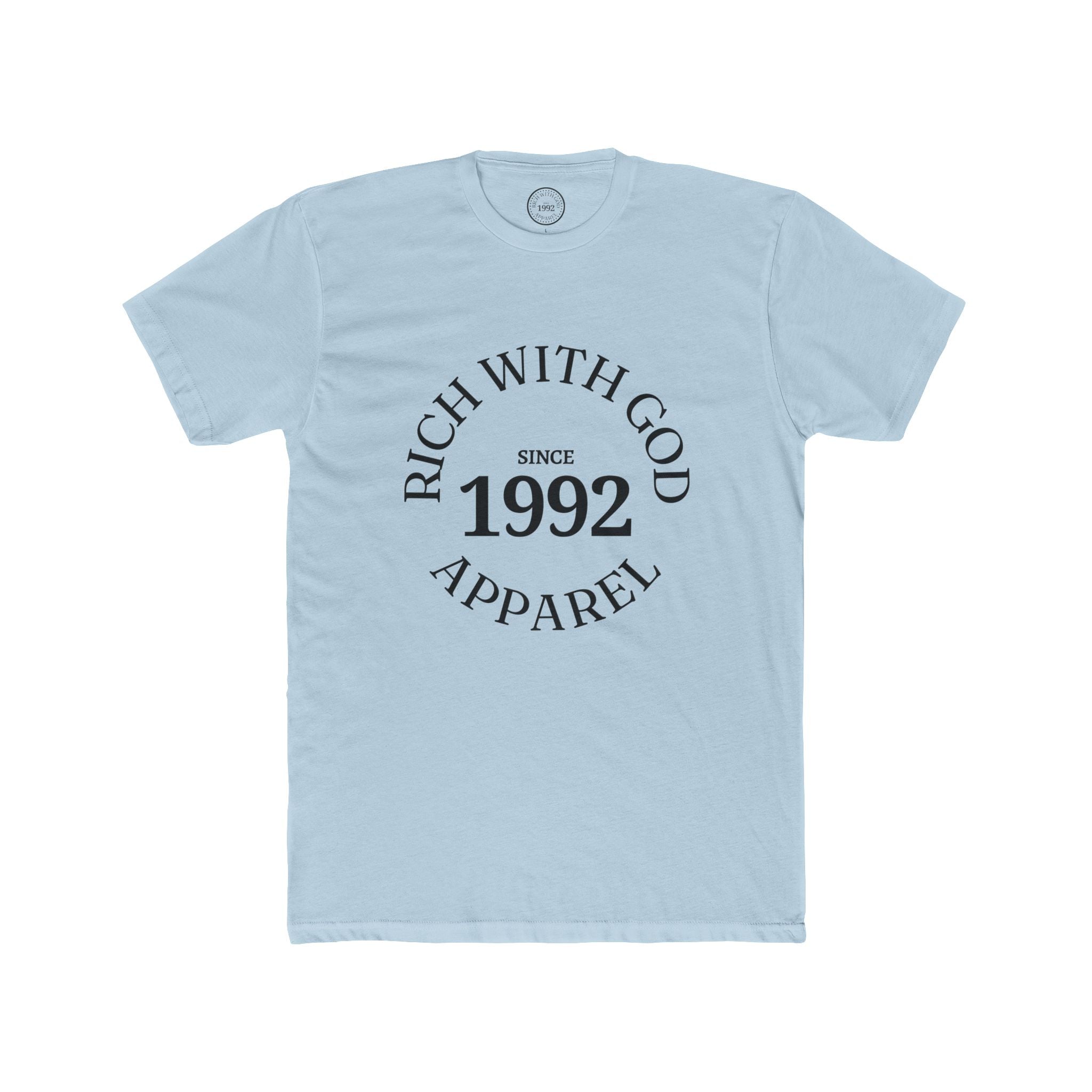 Rich With God Original Crew Tee — God Provides Edition