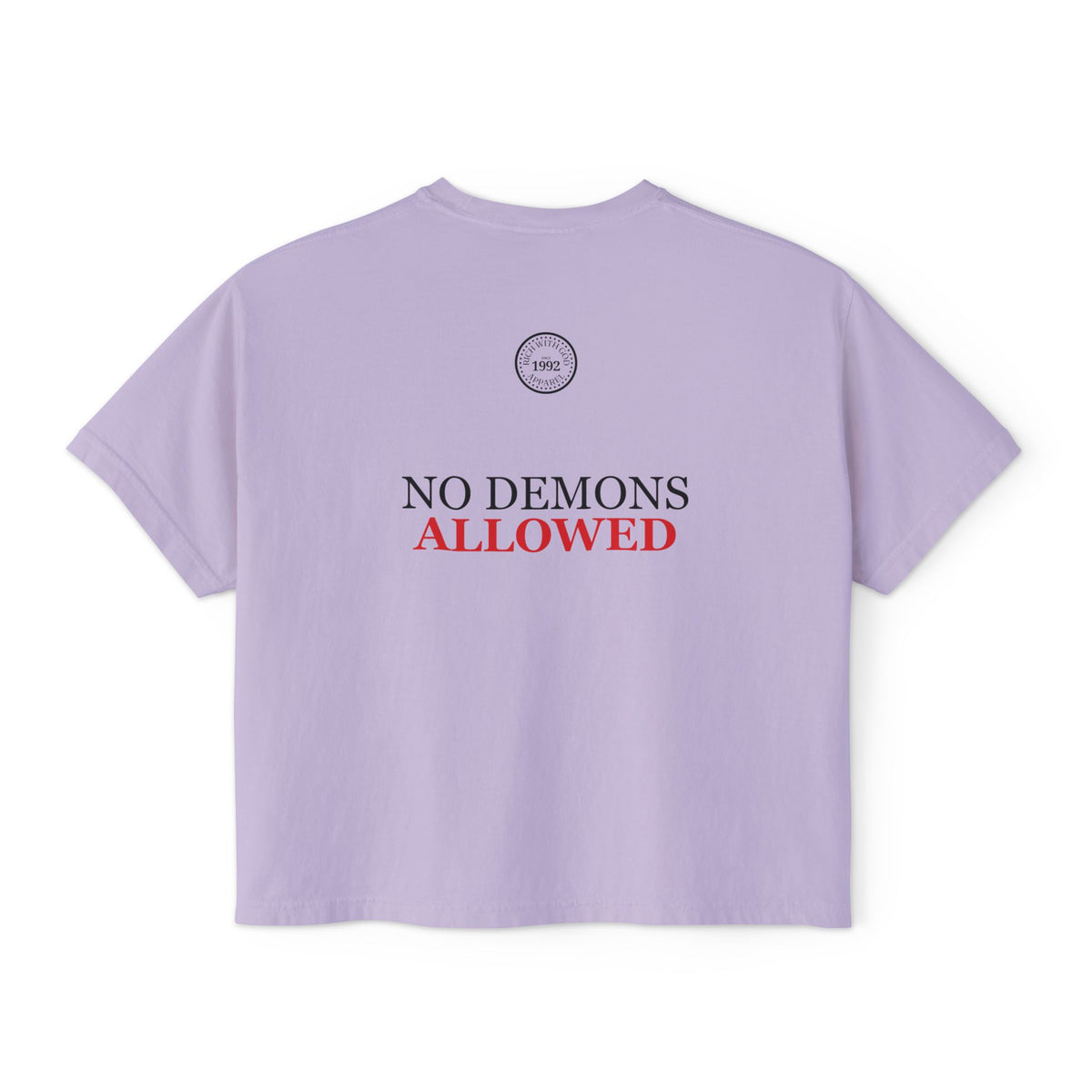 Demon Free Zone Women's Boxy Tee
