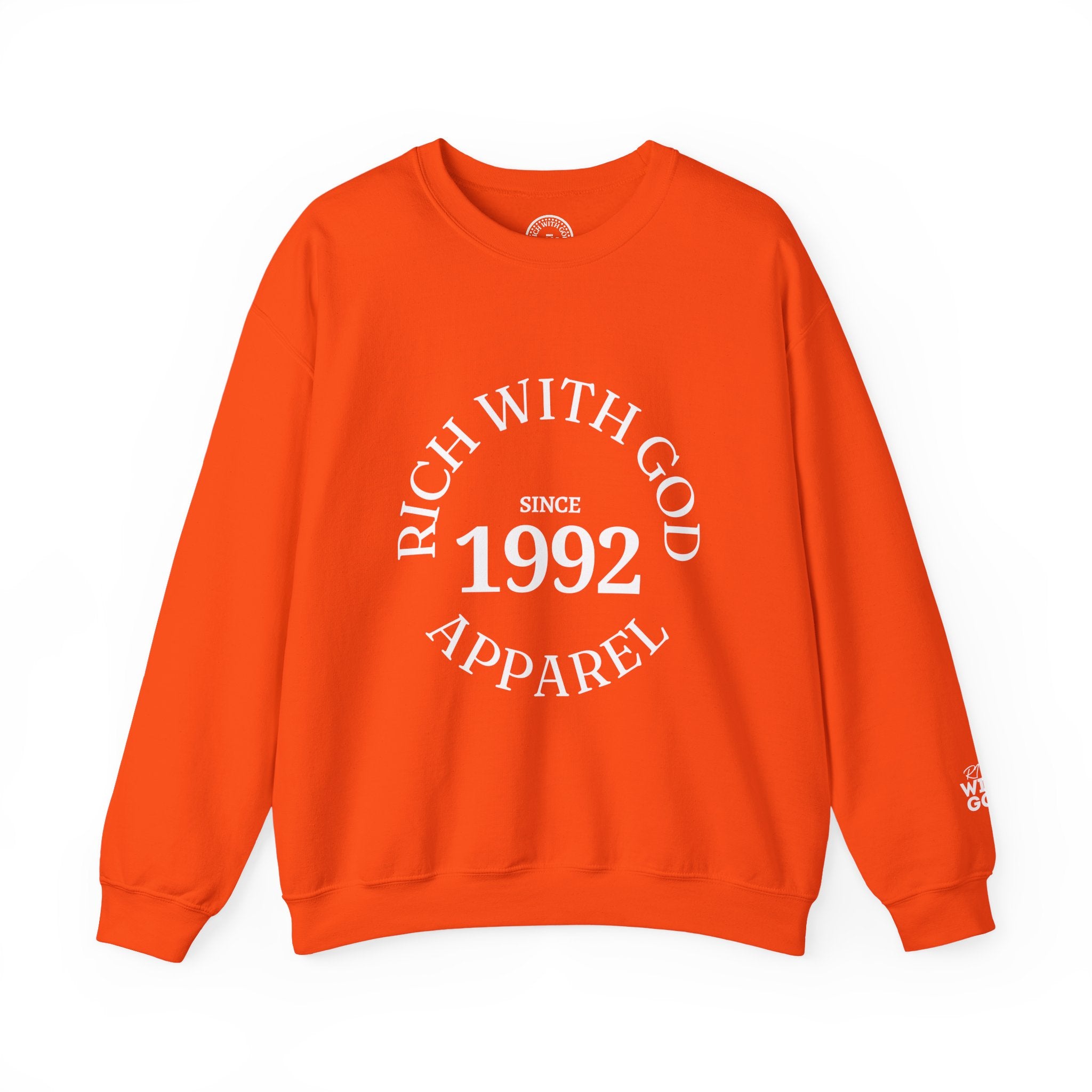 Rich With God Original Crewneck — God Provides Edition