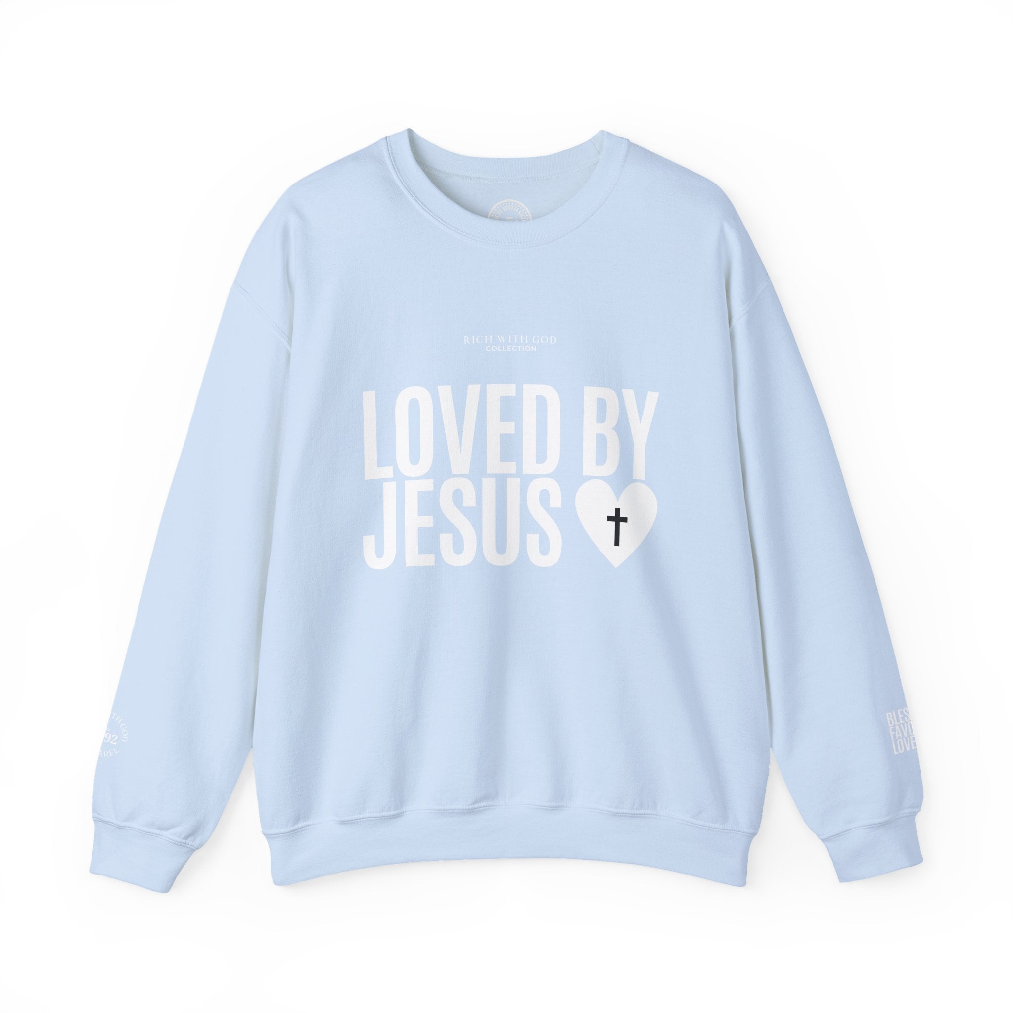 Loved By Jesus Crewneck Sweatshirt